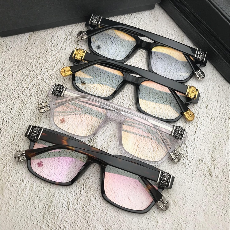 Vintage style Fahion designer glasses frames casual sports beach eyewears crosses metal frame fashion accessories