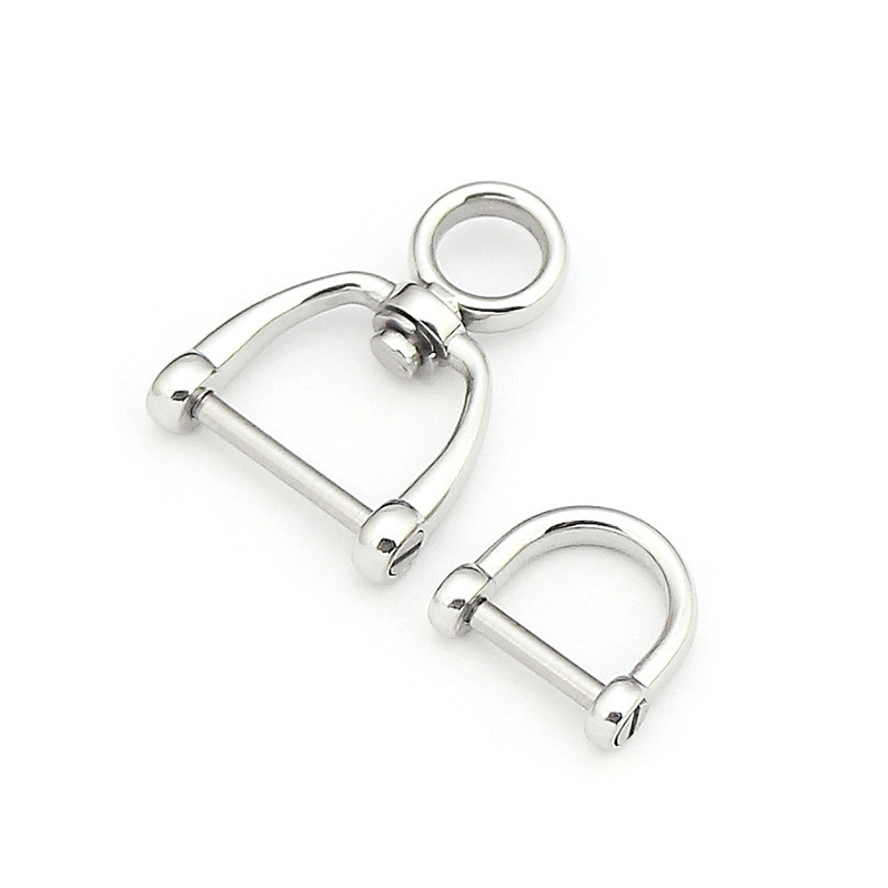 Stainless Steel Keychain Keyrings Component Parts for Key Classic Vintage Fashion Accessories Gifts