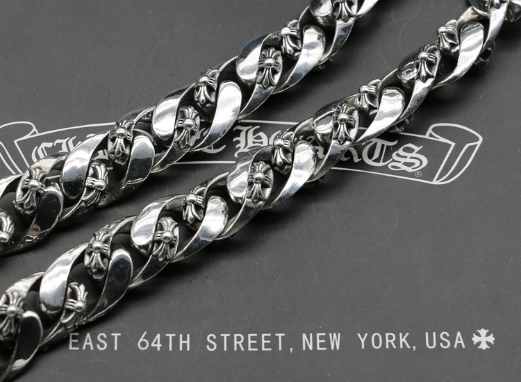 Crosses links Pants Chain 925 sterling silver Vintage Gothic Jewelry Accessories