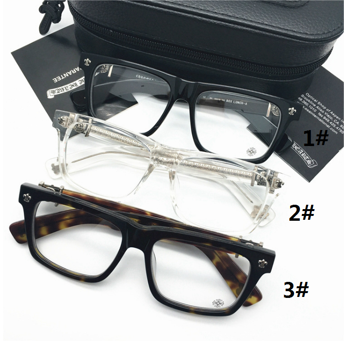 Vintage Fashion Designer Crosses Glasses Frames Eyewears 27-BOX LUNCH-A