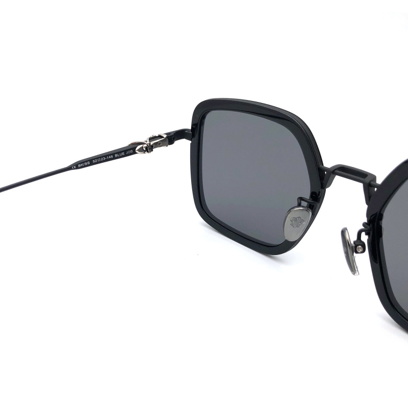 Vintage Fashion Designer Crosses Rimless Sunglasses Eyewears