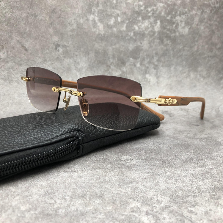 Vintage Fashion Designer Crosses Sunglasses Eyewears