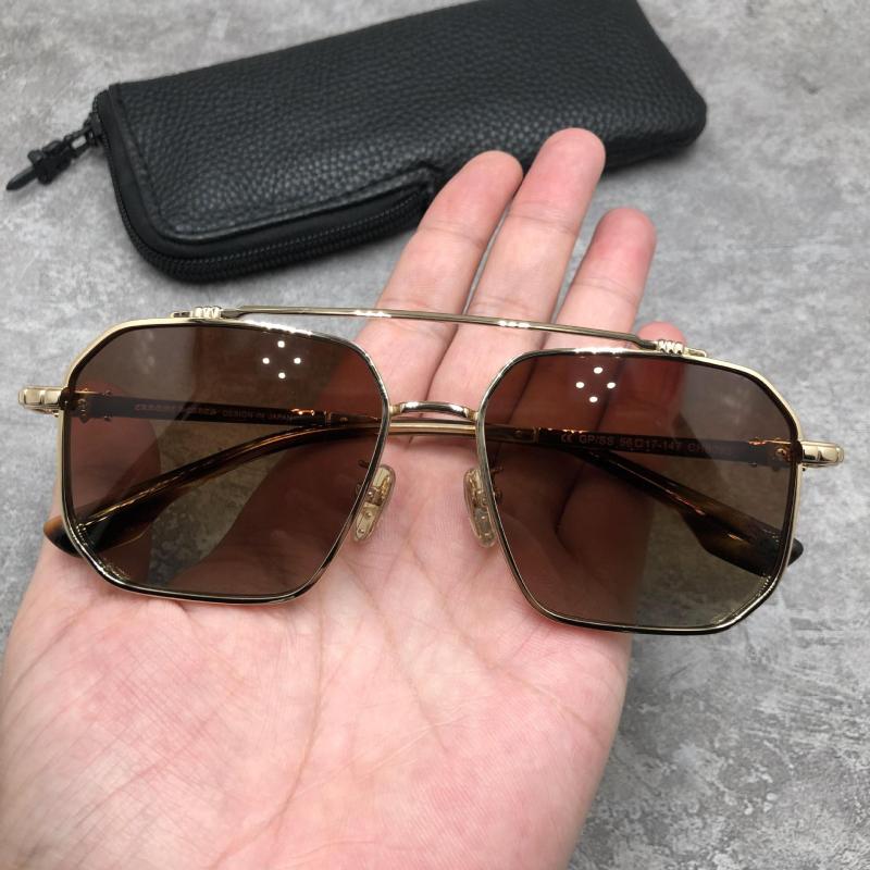 Vintage Fashion Designer Crosses Rimless Sunglasses Eyewears