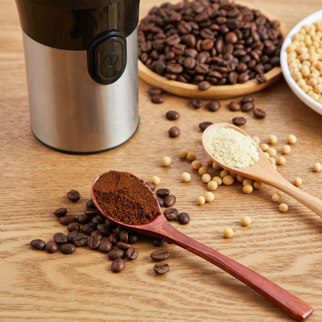Coffee Grinder Electric Spice & Nut Grinder with Stainless Steel Blade, One Button Coffee Bean Grinder for Coffee Grounds, Grains,Herbs
