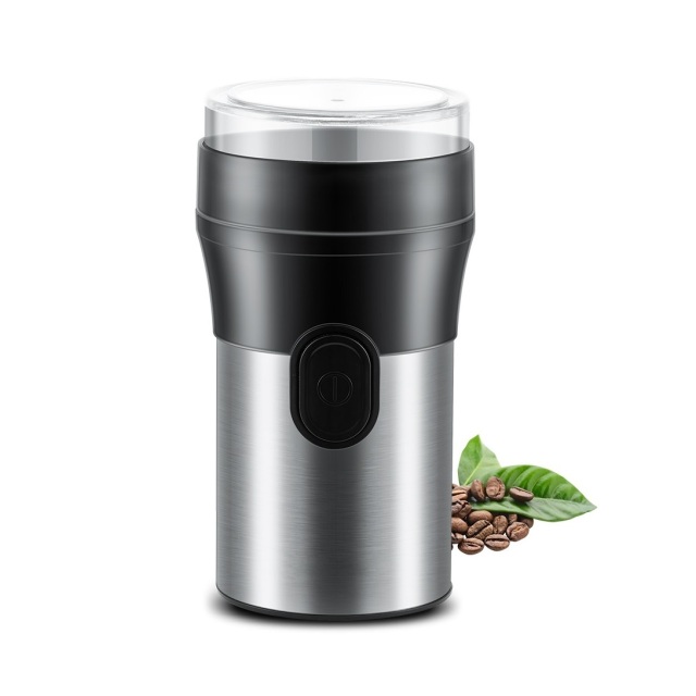 Coffee Grinder Electric Spice & Nut Grinder with Stainless Steel Blade, One Button Coffee Bean Grinder for Coffee Grounds, Grains,Herbs