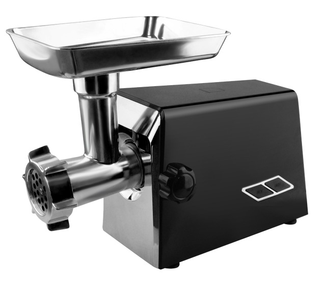 Electric Meat Grinder - Max 1500W Heavy Duty Meat Mincer Sausage Grinder - Metal Gears and gearbox, Stainless Steel Cutting Blade and Plates, with Sausage Stuffs