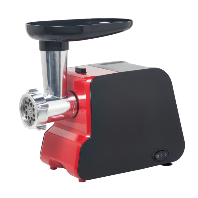 Electric Meat Grinder, Meat Mincer with 3 Grinding Plates and Sausage Stuffing Tubes for Home Use