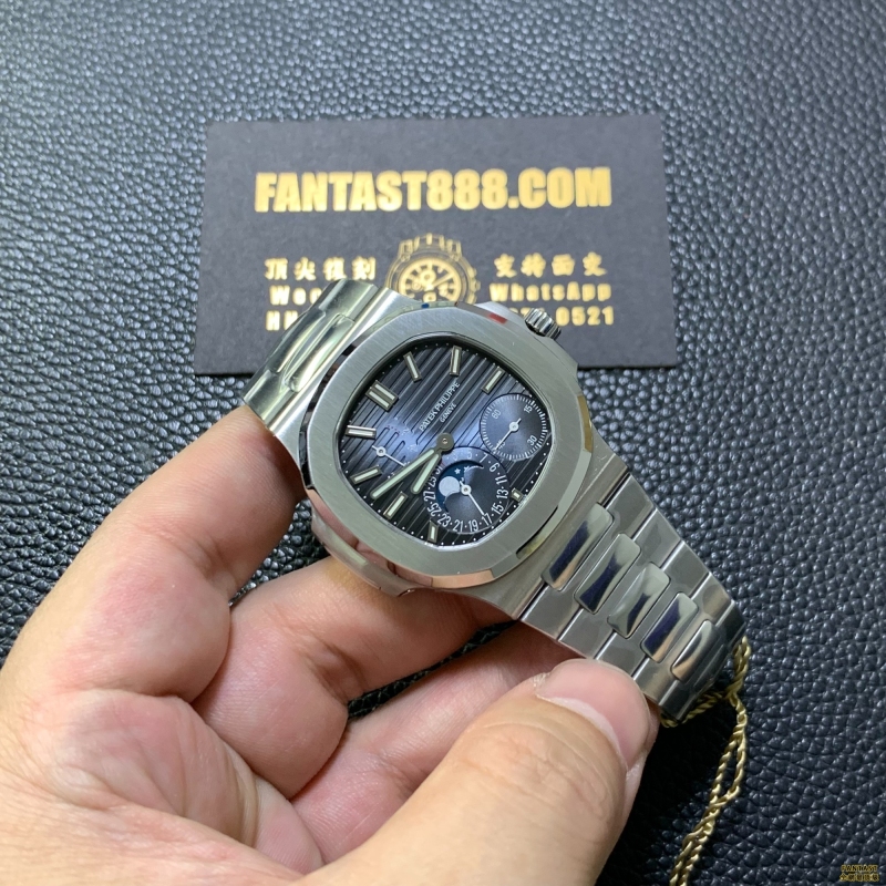 ZF廠 百達翡麗5712/1A-001 鸚鵡螺男士手錶-真動顯版本
