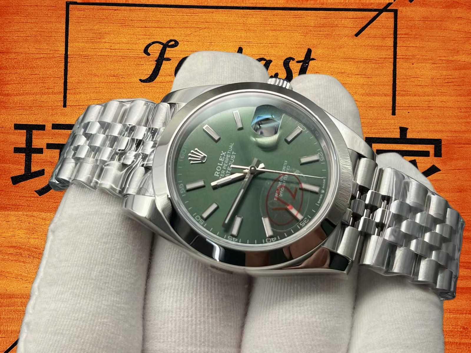 台灣復刻Datejust41手腕實戴照片 勞力士Datejust41復刻腕錶上手佩戴