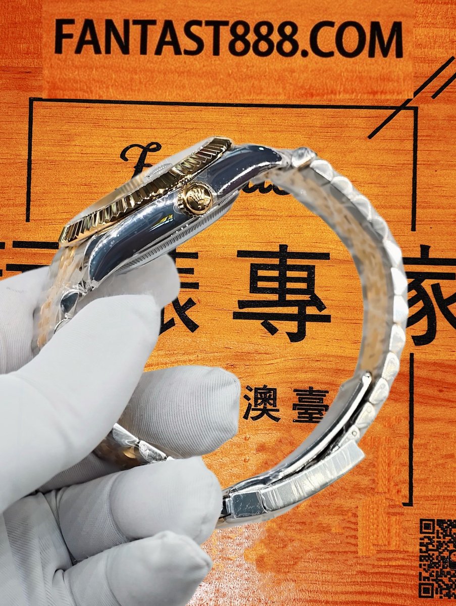 高仿私人改裝-勞力士-縱航者326933 間金黑盤 復刻腕錶 實拍 5
