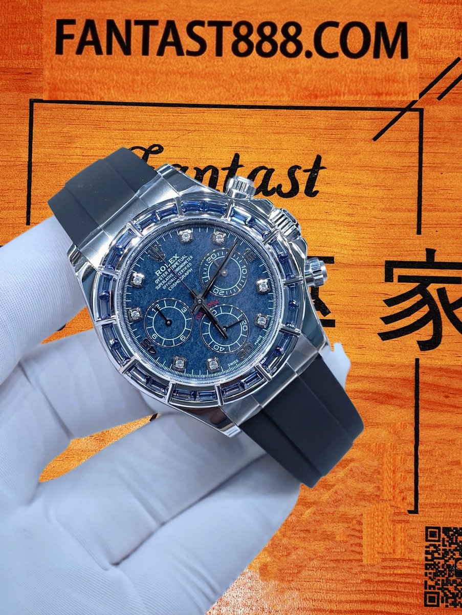 客定改裝 勞力士 Cosmograph Daytona 隱藏款 代用培育寶石圈 代用綠松石錶盤 18K包厚金 復刻腕錶 實拍 2