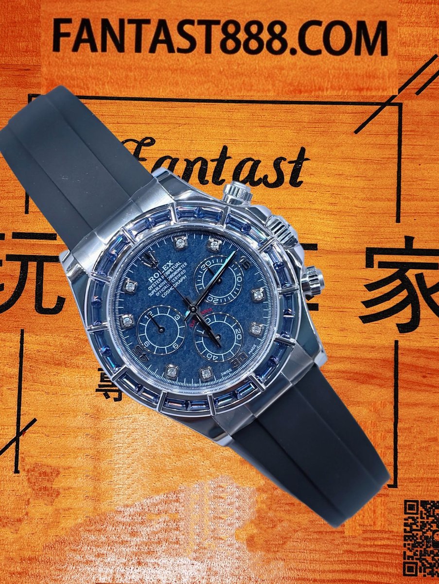 客定改裝 勞力士 Cosmograph Daytona 隱藏款 代用培育寶石圈 代用綠松石錶盤 18K包厚金 復刻腕錶 實拍 3