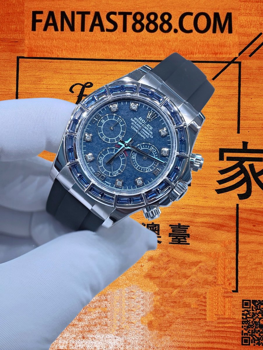 客定改裝 勞力士 Cosmograph Daytona 隱藏款 代用培育寶石圈 代用綠松石錶盤 18K包厚金 復刻腕錶 實拍 4