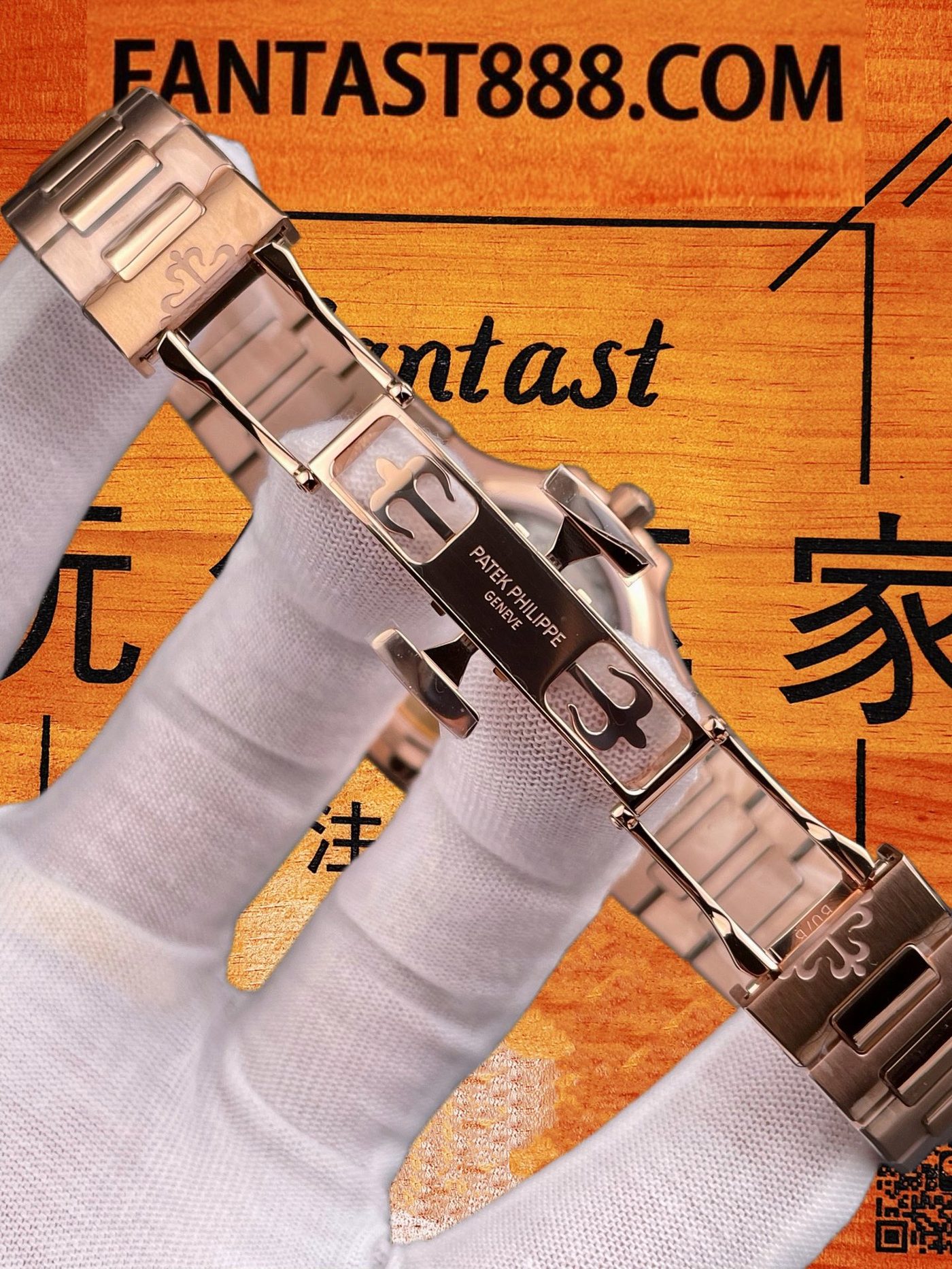 高仿百達翡麗-鸚鵡螺7118/1200R-玫瑰金鑽圈白盤35.2mm-324機-DDF廠復刻腕錶 實拍 8