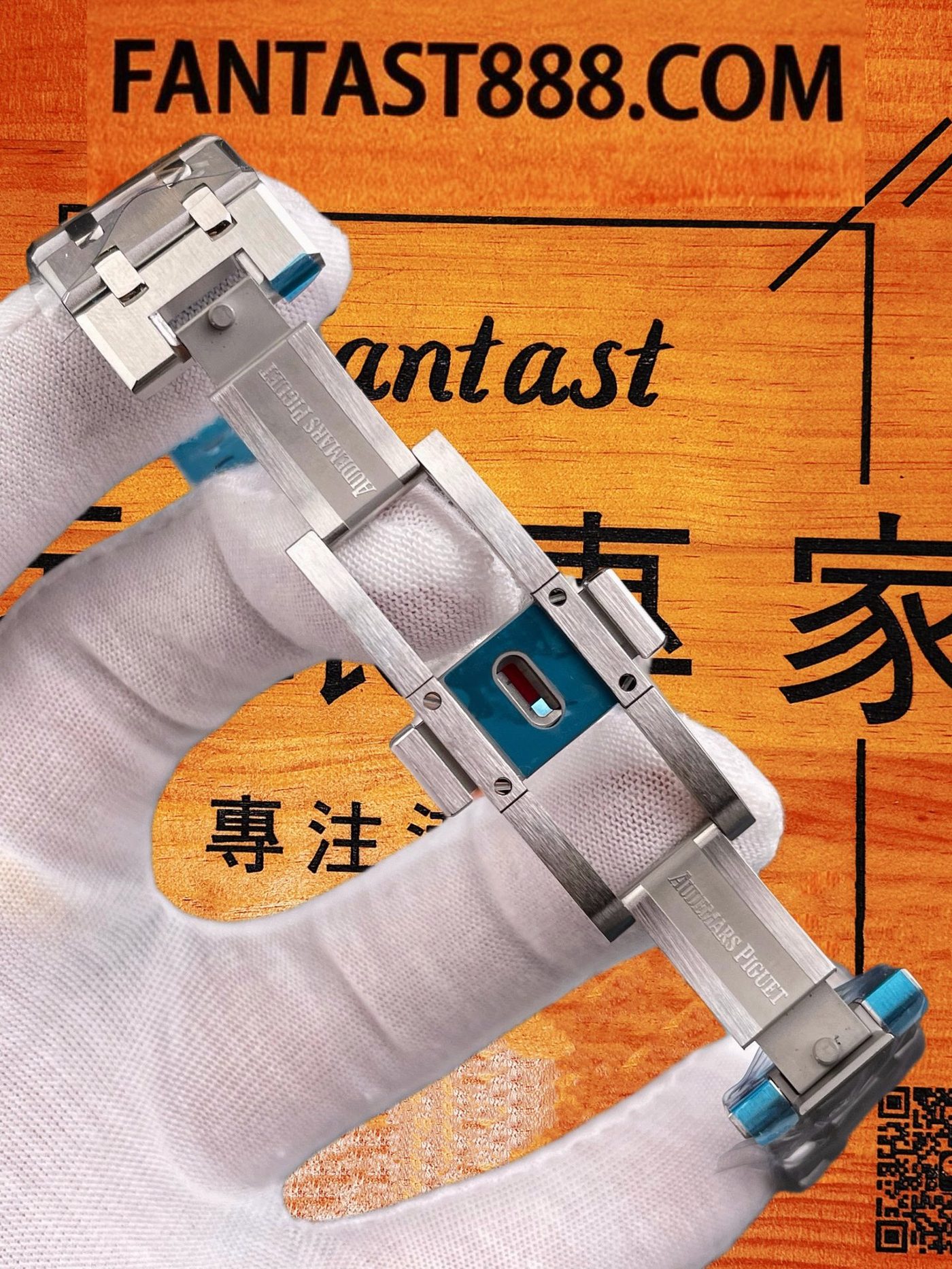 高仿愛彼-皇家橡樹26240-綠盤41mm-4401飛返計時機芯170G-DDF廠復刻腕錶 實拍 7