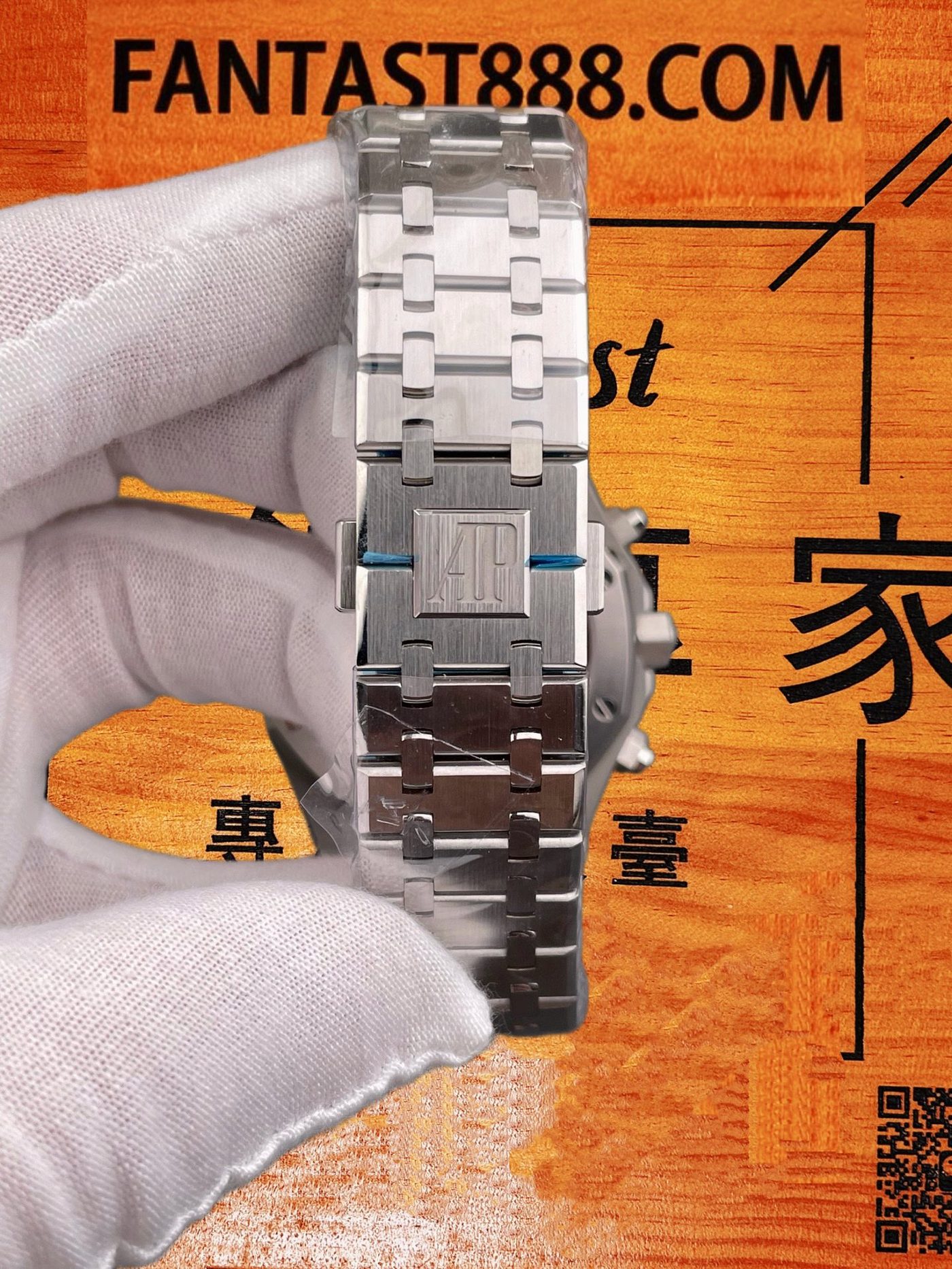 高仿愛彼-皇家橡樹26240-綠盤41mm-4401飛返計時機芯170G-DDF廠復刻腕錶 實拍 8