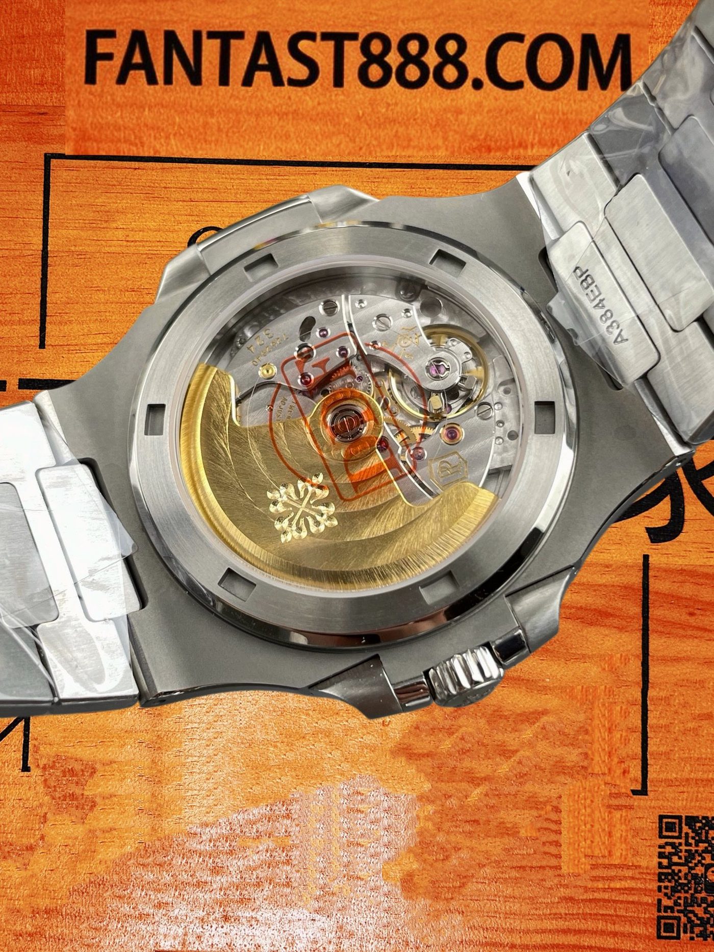 高仿百達翡麗-鸚鵡螺5711/1A-白盤40mm-324機-DDF廠復刻腕錶 實拍 5
