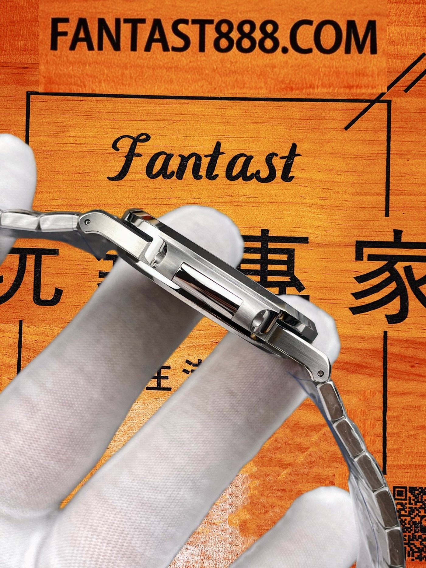 高仿百達翡麗-鸚鵡螺5711/1A-白盤40mm-324機-DDF廠復刻腕錶 實拍 6