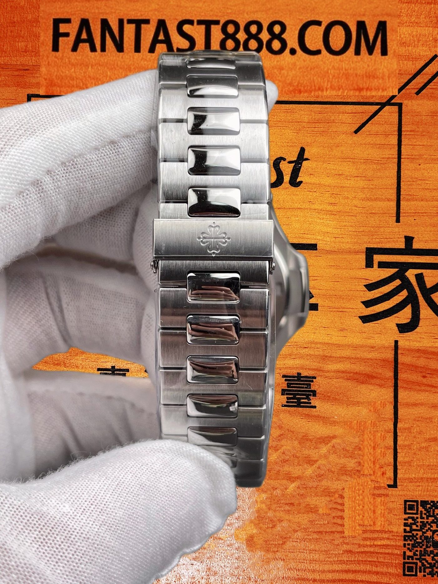 高仿百達翡麗-鸚鵡螺5711/1A-白盤40mm-324機-DDF廠復刻腕錶 實拍 8