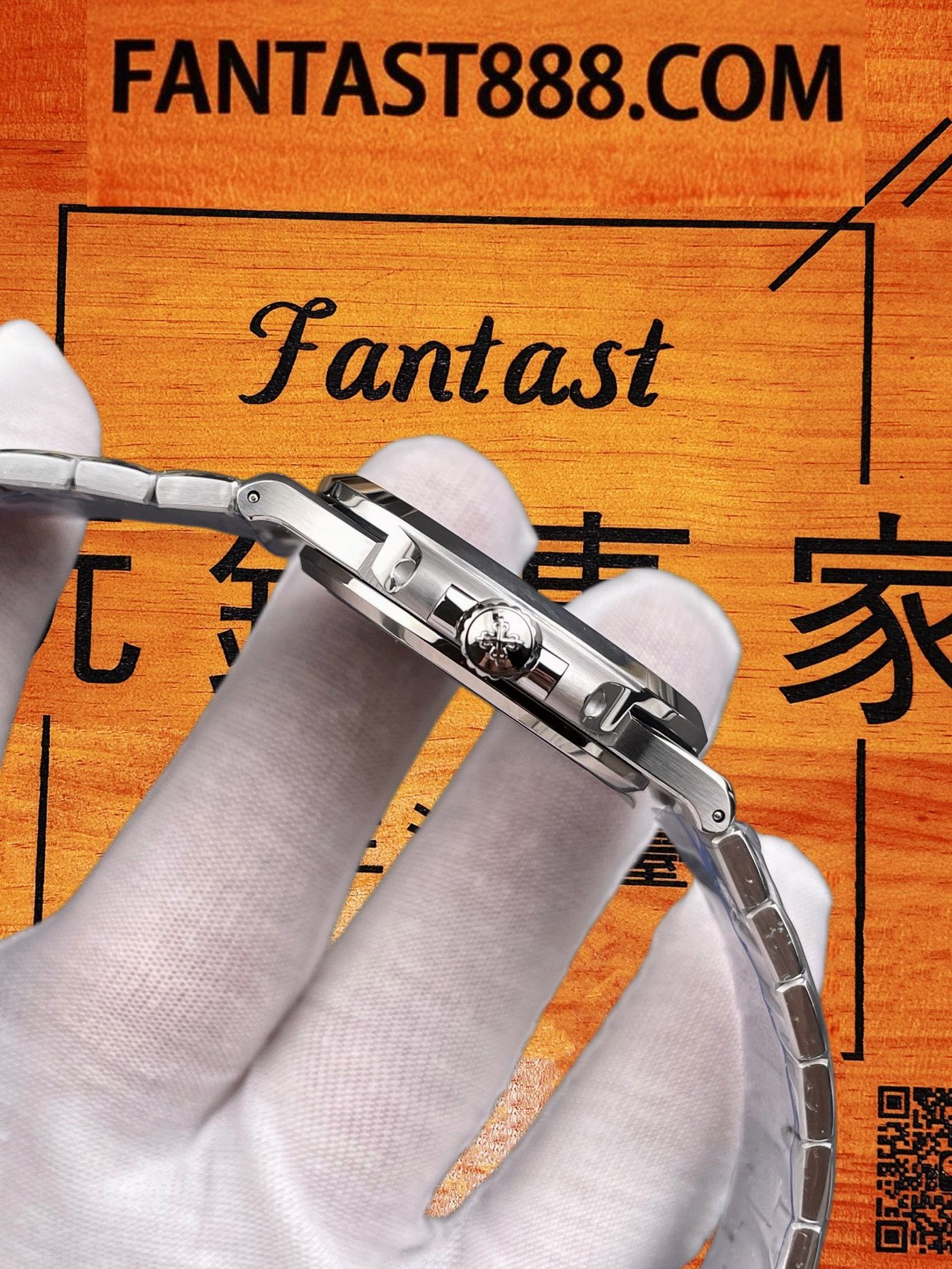 高仿百達翡麗-鸚鵡螺5811-藍盤41mm-330機配重145G-DDF廠復刻腕錶 實拍 5