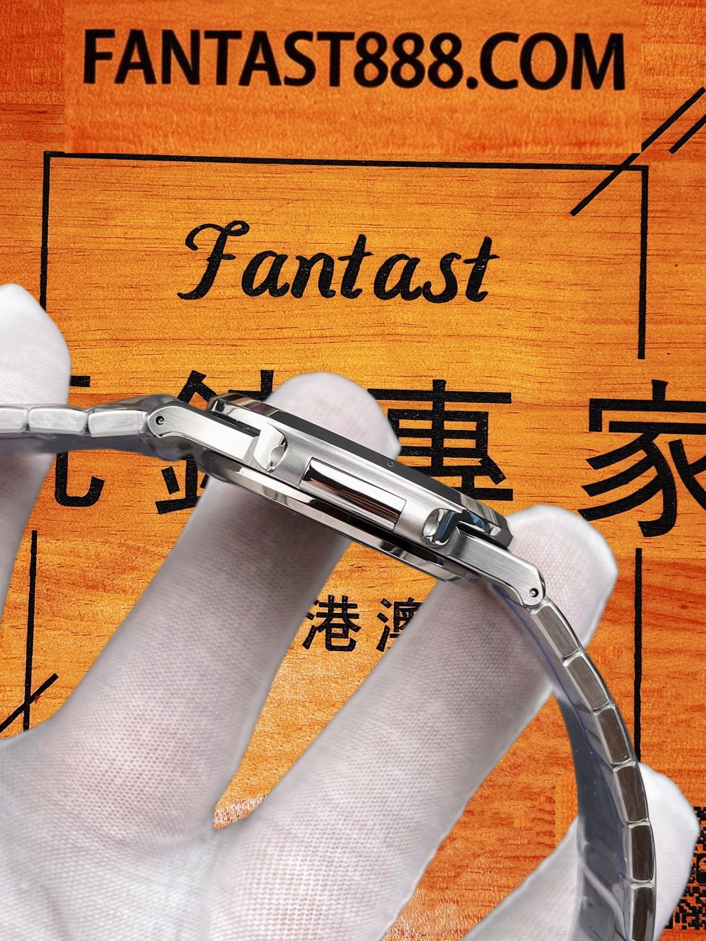 高仿百達翡麗-鸚鵡螺5811-藍盤41mm-330機配重145G-DDF廠復刻腕錶 實拍 6