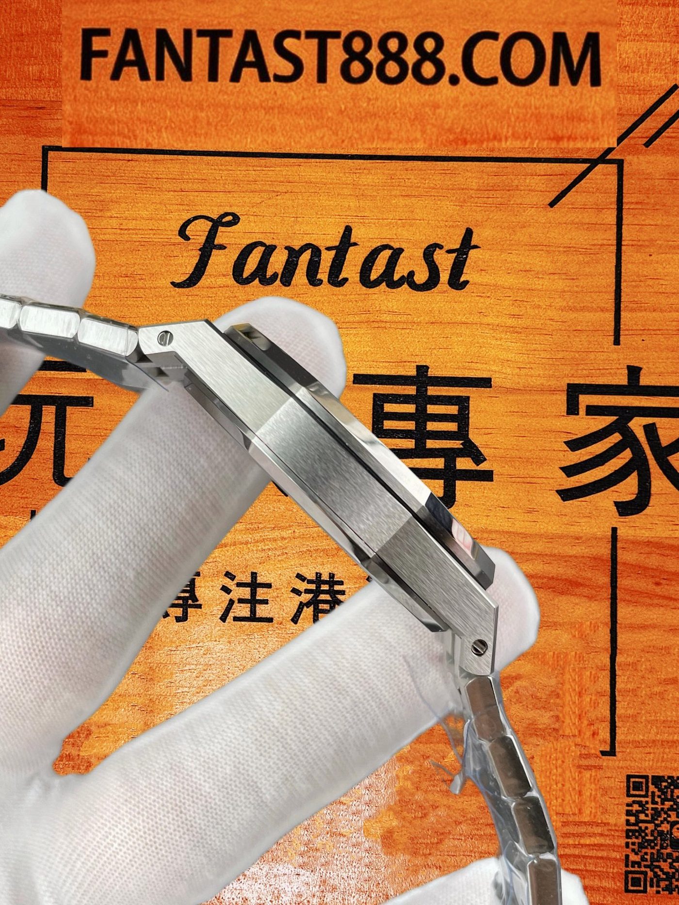 高仿愛彼-皇家橡樹15500ST-藍盤41mm-4302無卡度機芯配重砝碼-OCTA廠復刻腕錶 實拍 4
