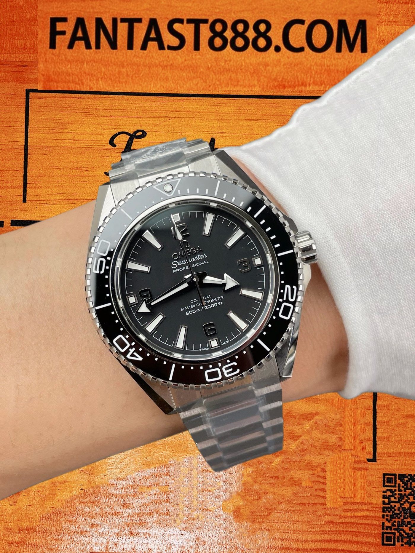 高仿歐米茄-海馬海洋宇宙600m黑圈42mm-8912機芯-VS廠復刻腕錶 實拍 9
