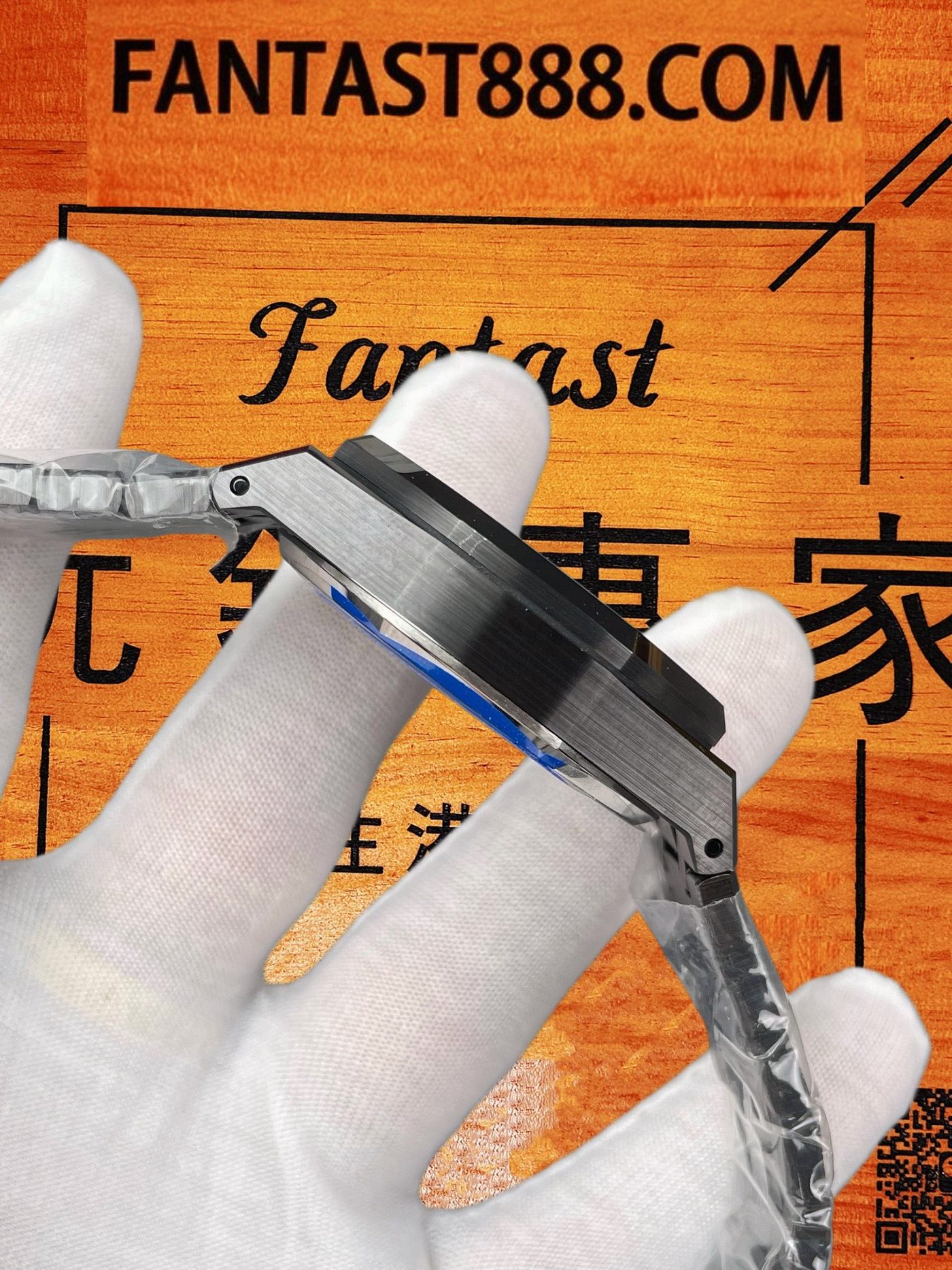 高仿愛彼-皇家橡樹26240CE-黑陶瓷41mm-4401無卡度機芯砝碼-ZF廠復刻腕錶 實拍 4