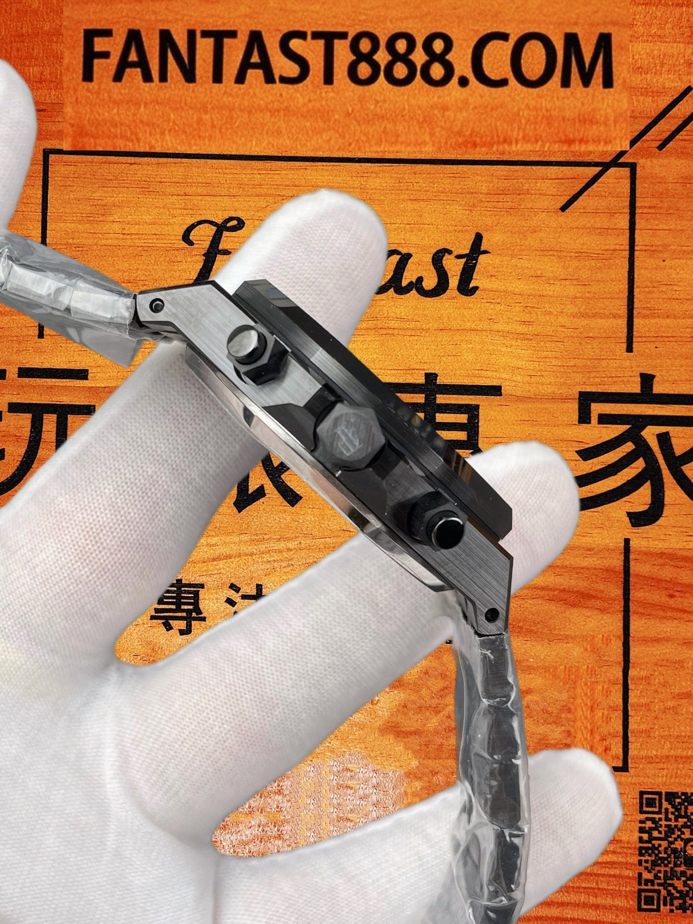 高仿愛彼-皇家橡樹26240CE-黑陶瓷41mm-4401無卡度機芯砝碼-ZF廠復刻腕錶 實拍 6