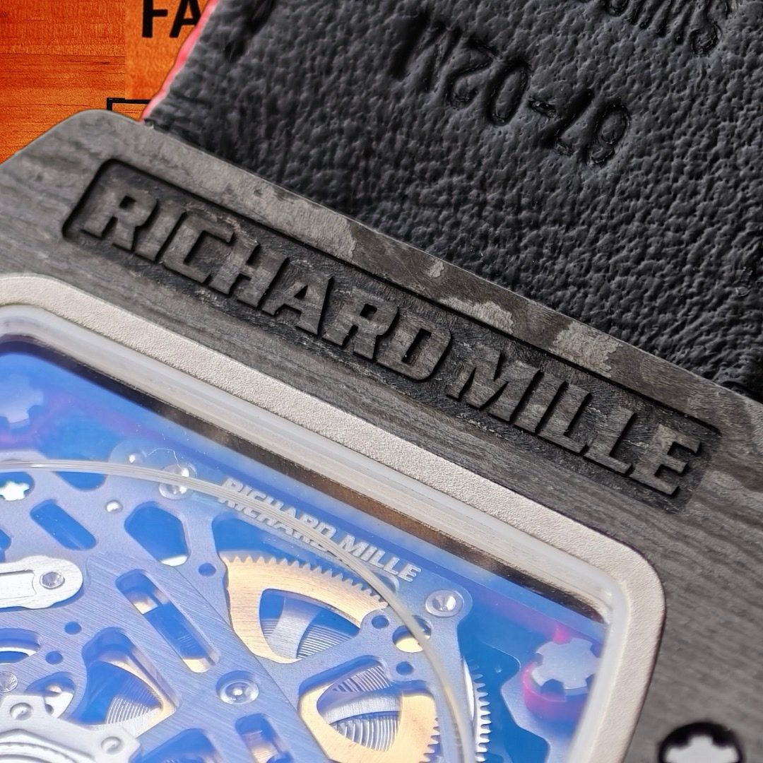 高仿理查米爾-RM 67-02挪威版-超輕碳纖維-RF廠復刻腕錶 實拍 8