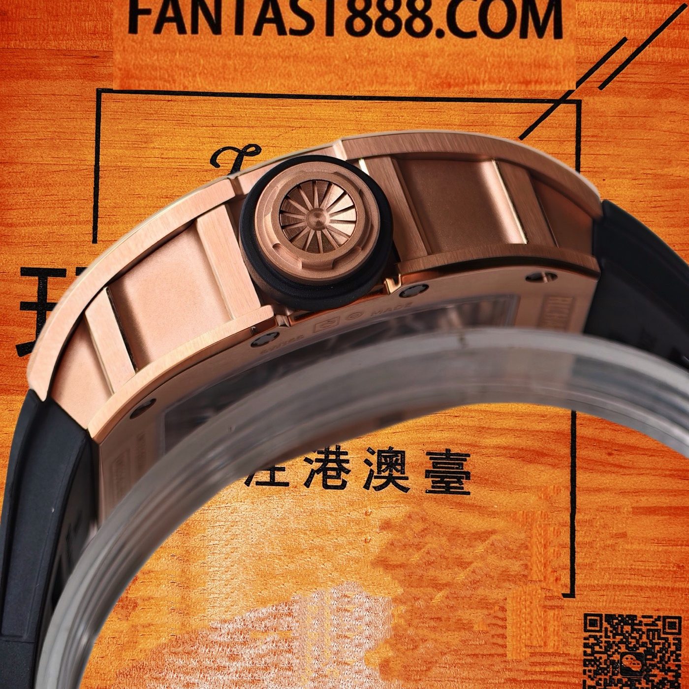 高仿改裝-理查米爾RM035-大金公牛版-Miller工作室改裝-復刻腕錶 實拍 7