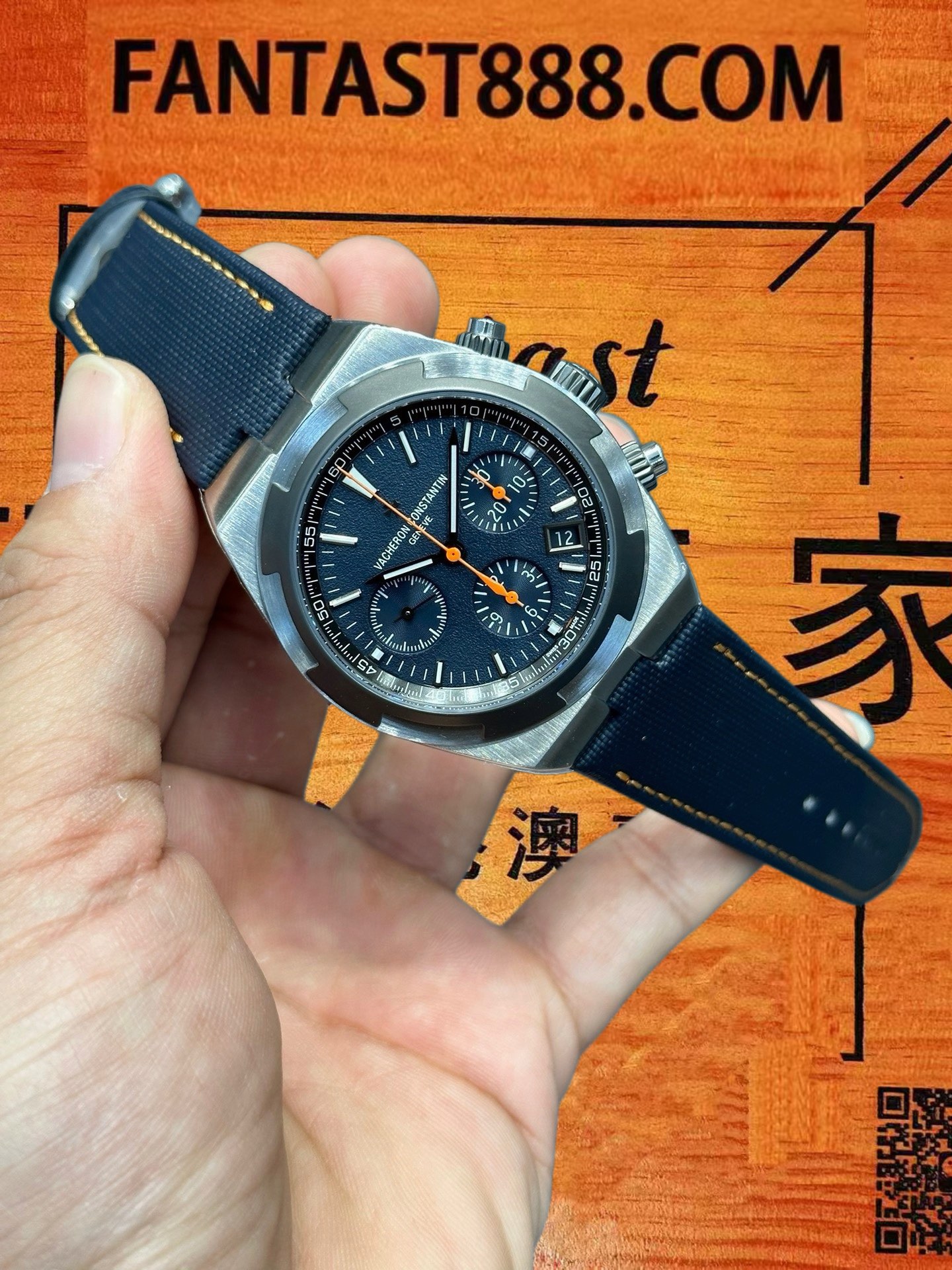 高仿江詩丹頓-縱橫四海5500V-計時-42.5mm-限量版 實拍 2