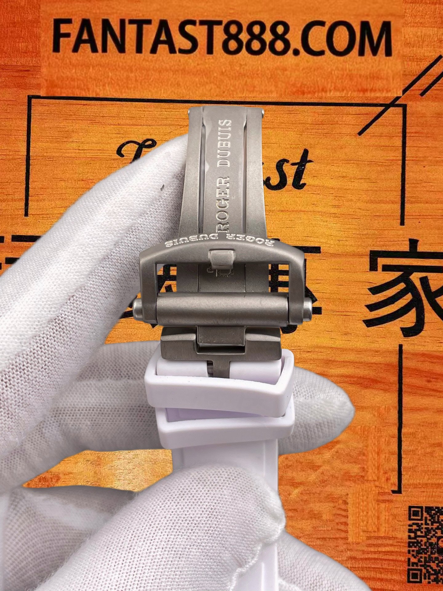 高仿羅傑杜彼-王者系列-鈦殼-45mm-陀飛輪 實拍 7