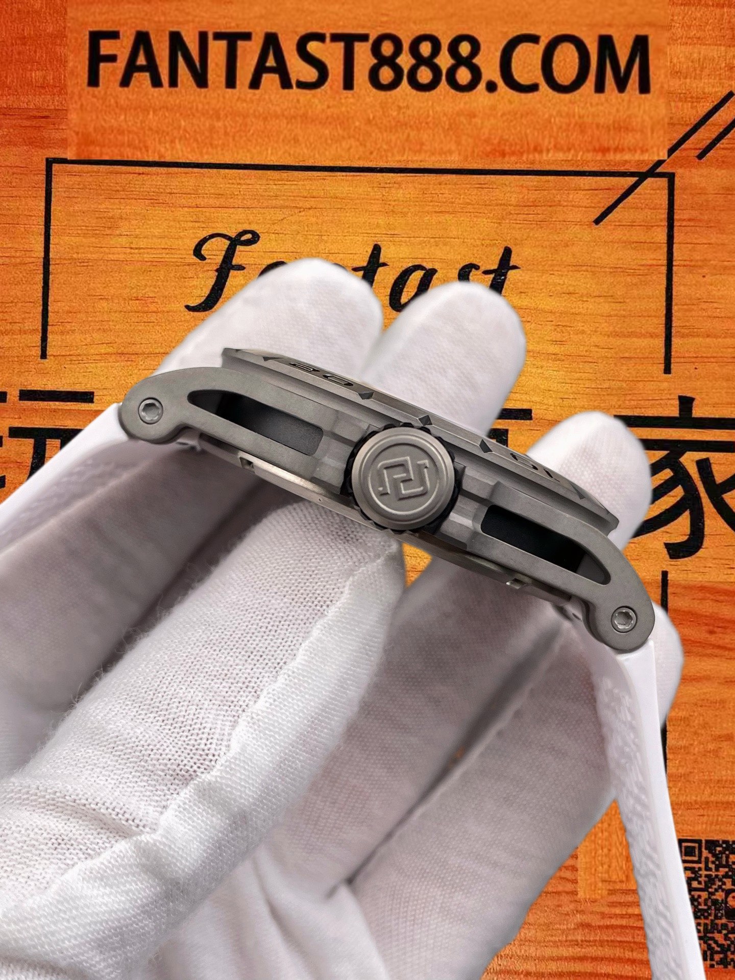 高仿羅傑杜彼-王者系列-鈦殼-45mm-陀飛輪 實拍 9