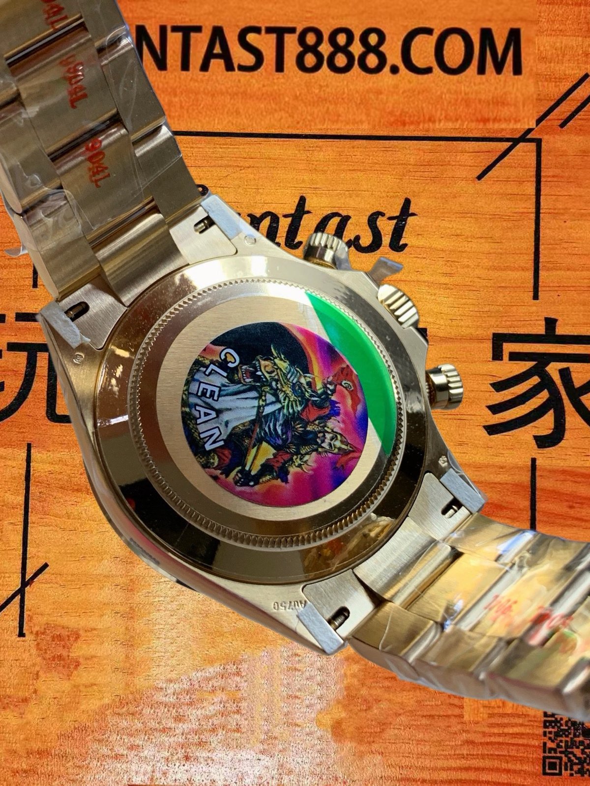綠金迪機芯細節