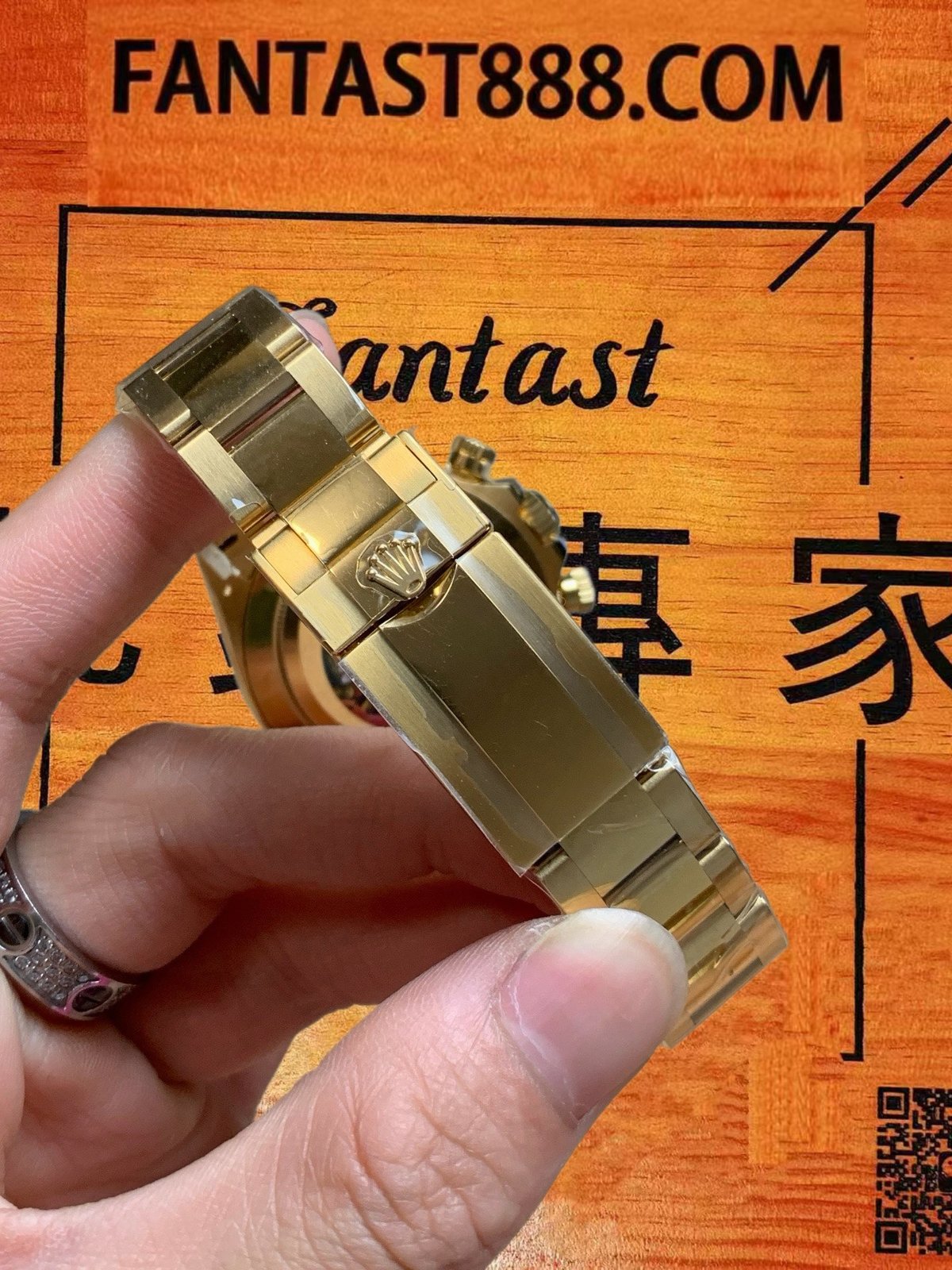 綠金迪表扣