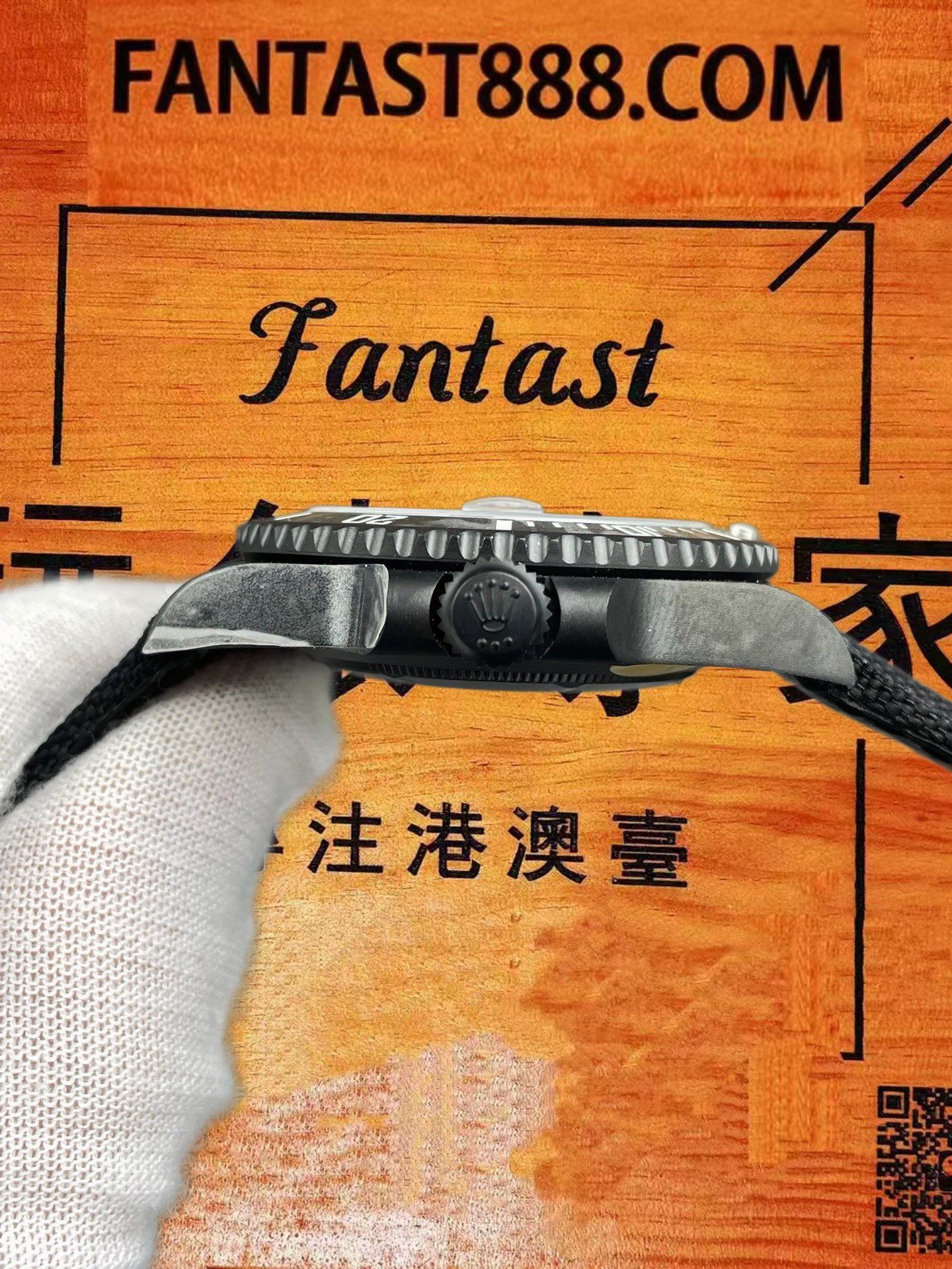 高仿DIW定製勞力士-黑水鬼Submariner-全黑陶瓷-41mm-碳纖維圈-3135機芯 實拍 6