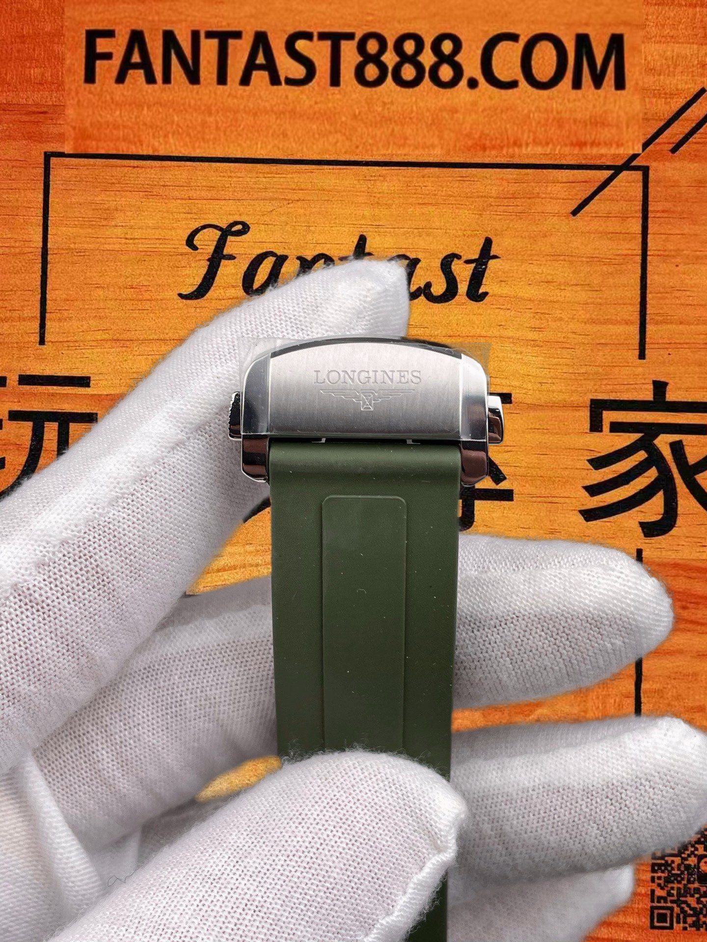高仿AF廠浪琴-Conquest康卡斯-綠熊貓-42mm-7750機芯 實拍 8