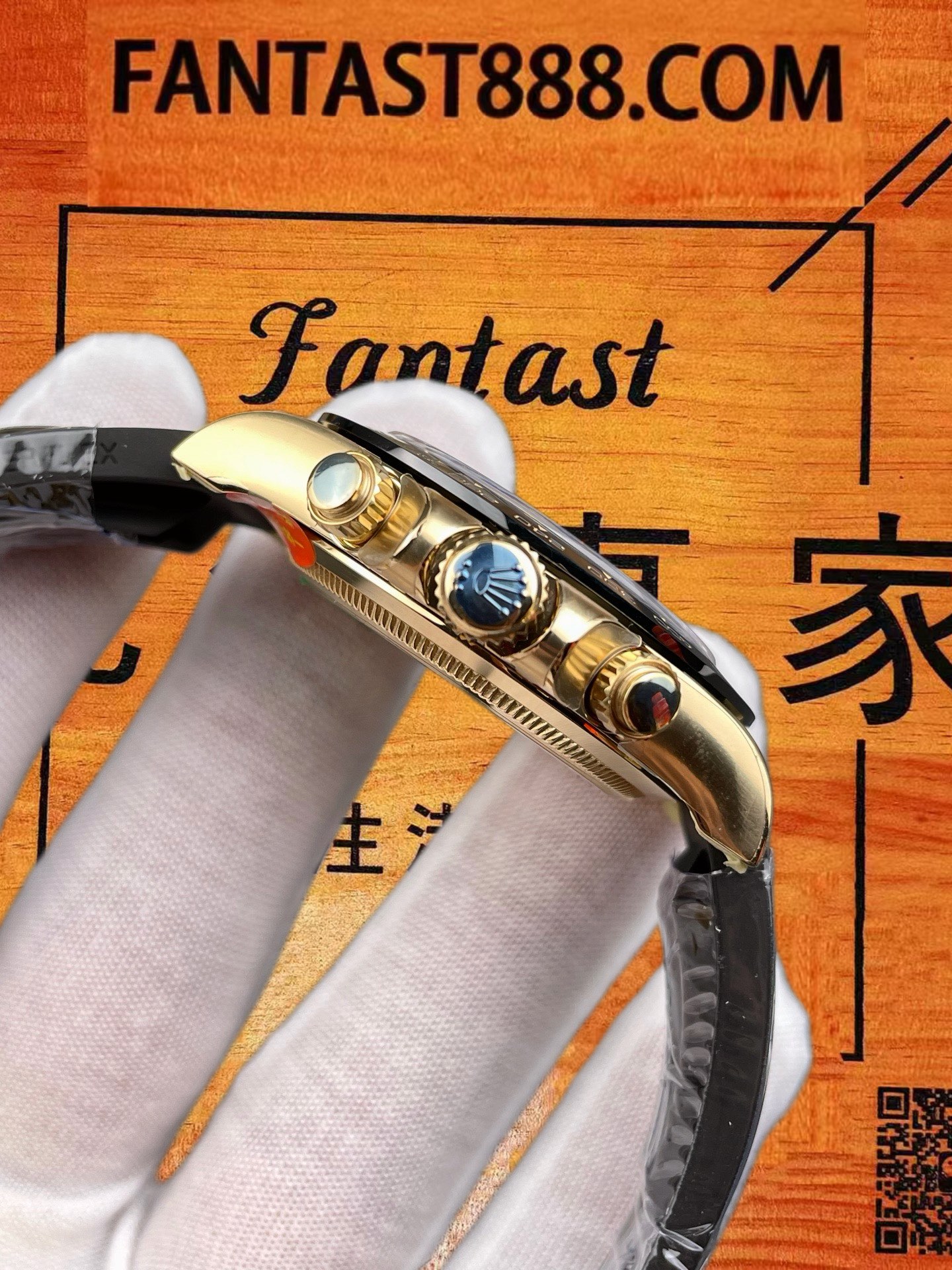 高仿CBD廠勞力士-Daytona小怪獸-玫瑰金黑金熊貓-40mm-4131機-配重148G 實拍 3
