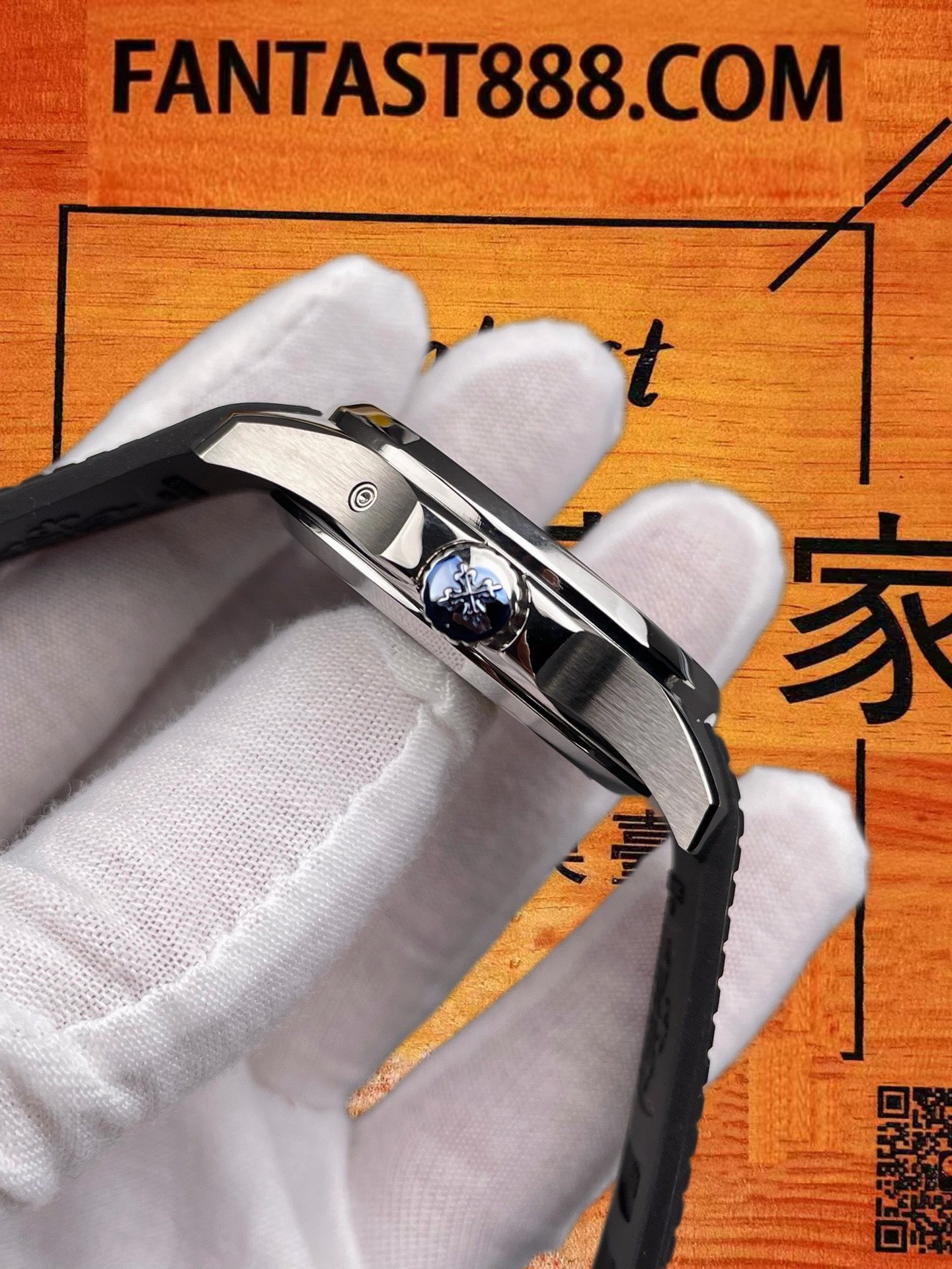 高仿ZF廠百達翡麗Aquanaut手雷5164A雙時區40.8mm/324機/停產行情價¥70-80萬 實拍 6