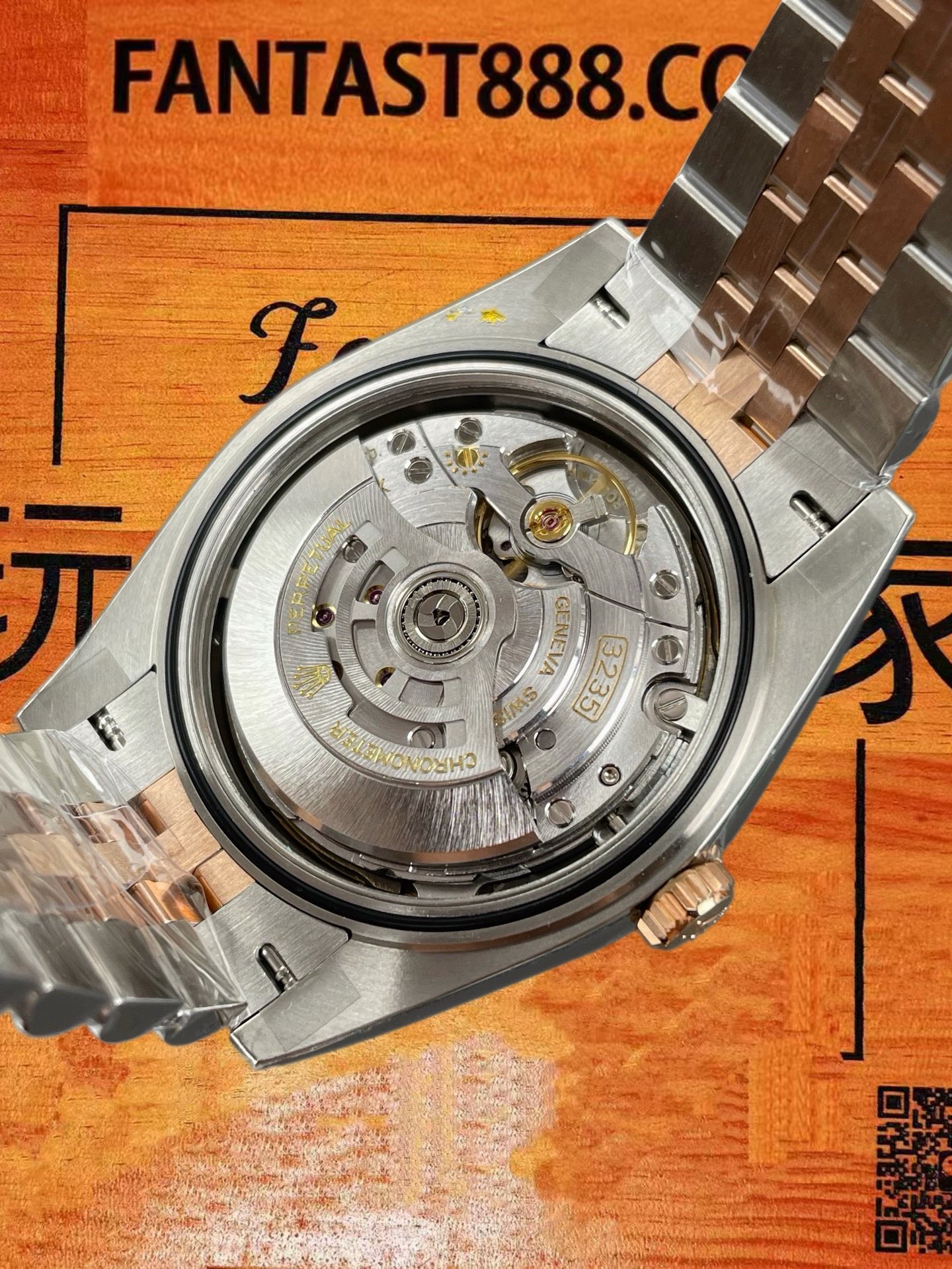 高仿VS廠勞力士Datejust 41日誌間玫金巧克力盤狗牙圈/VS自研3235一體機芯/正品公價¥98000 實拍 5