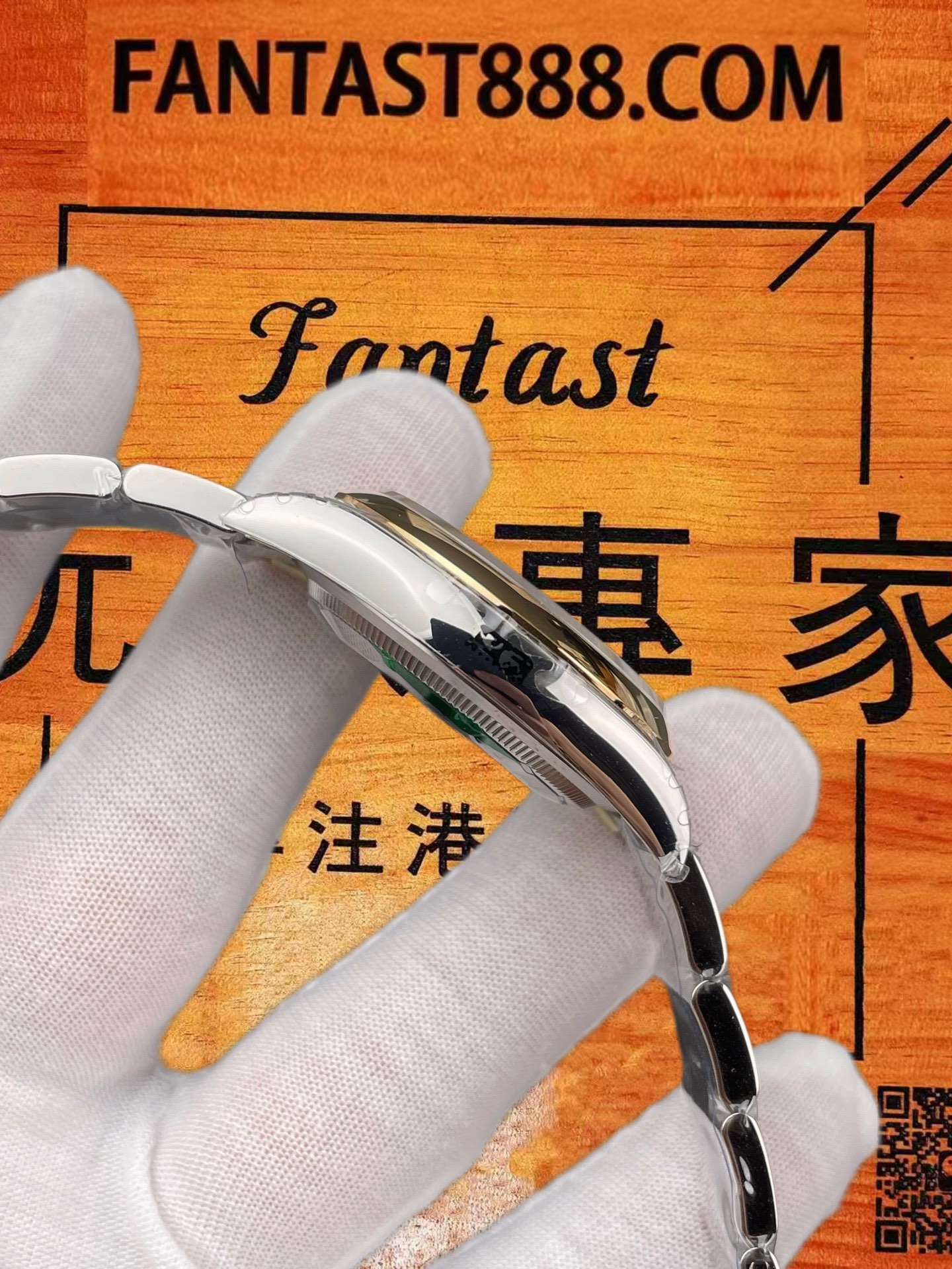 高仿VS廠勞力士Oyster Perpetual恒動100YEARS一百週年36mm間金綠字紀念版 實拍 5