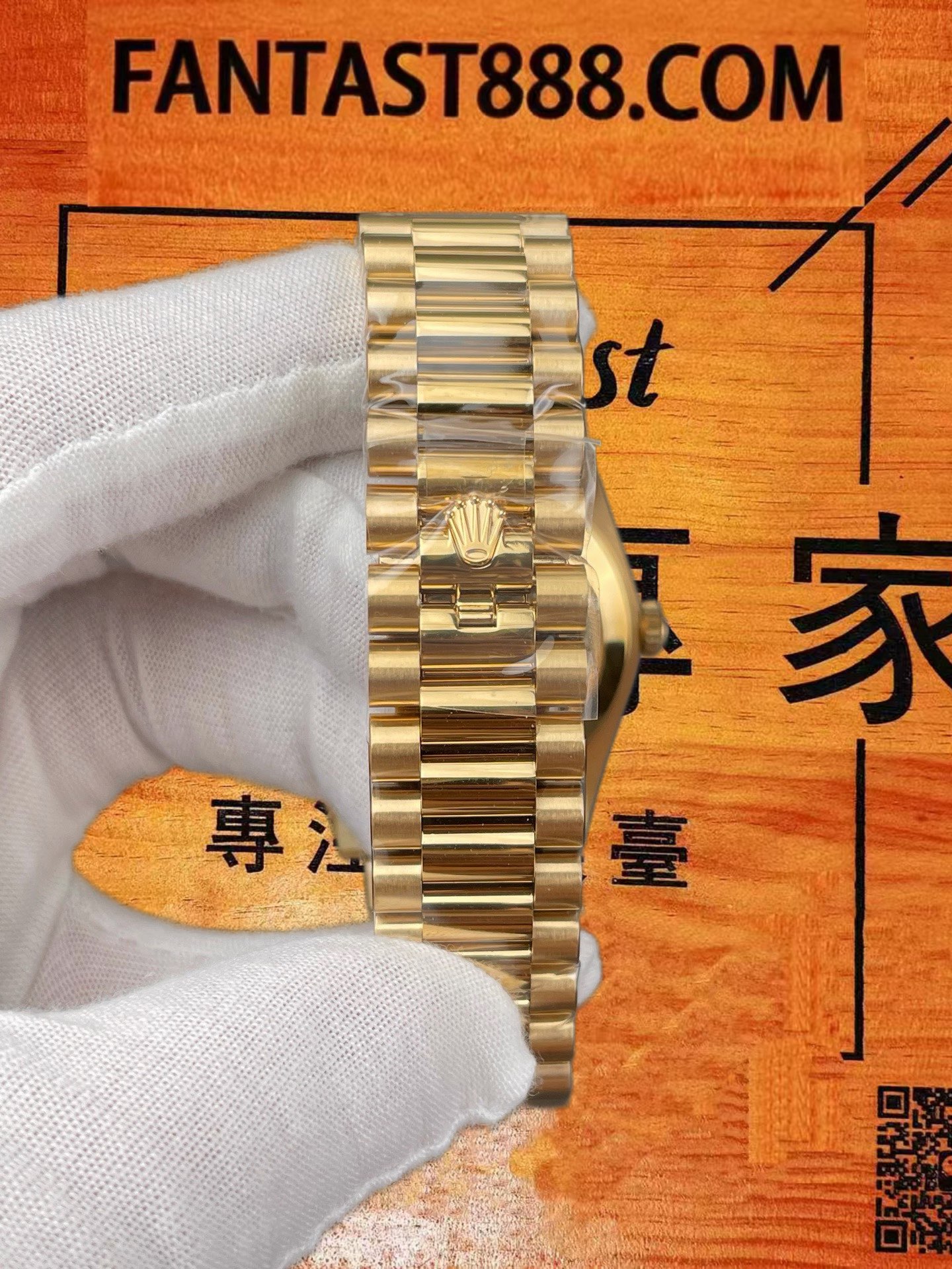 高仿VS廠勞力士Day-Date 40全金賭桌綠DD星期日曆/VS自研3255一體機芯/正品公價¥320000 實拍 8