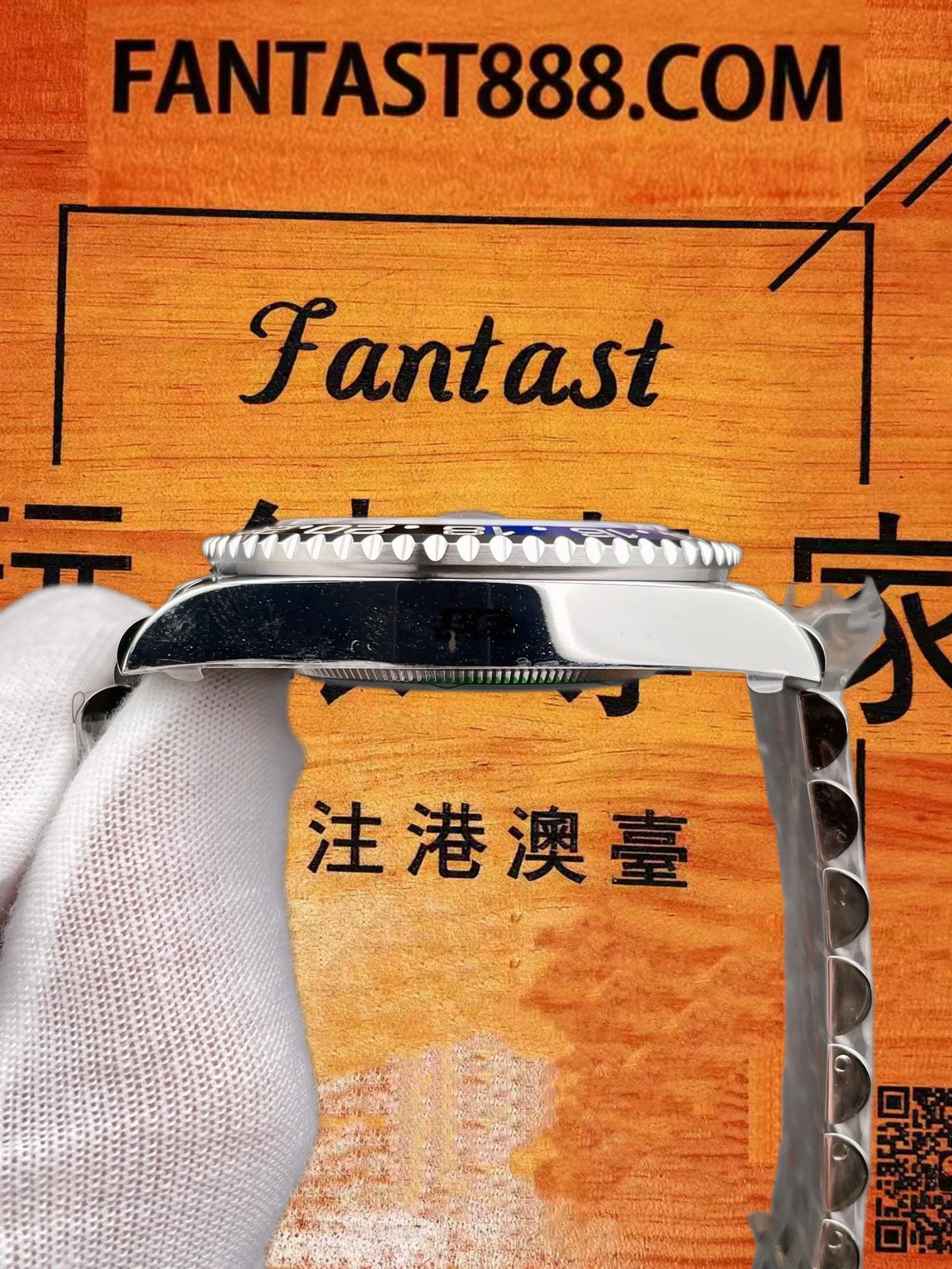 高仿VS廠勞力士GMT-Master II 116710 BLNR國米圈蝙蝠俠GMT 40mm/丹東3285機芯/停產二手8-10萬 實拍 6