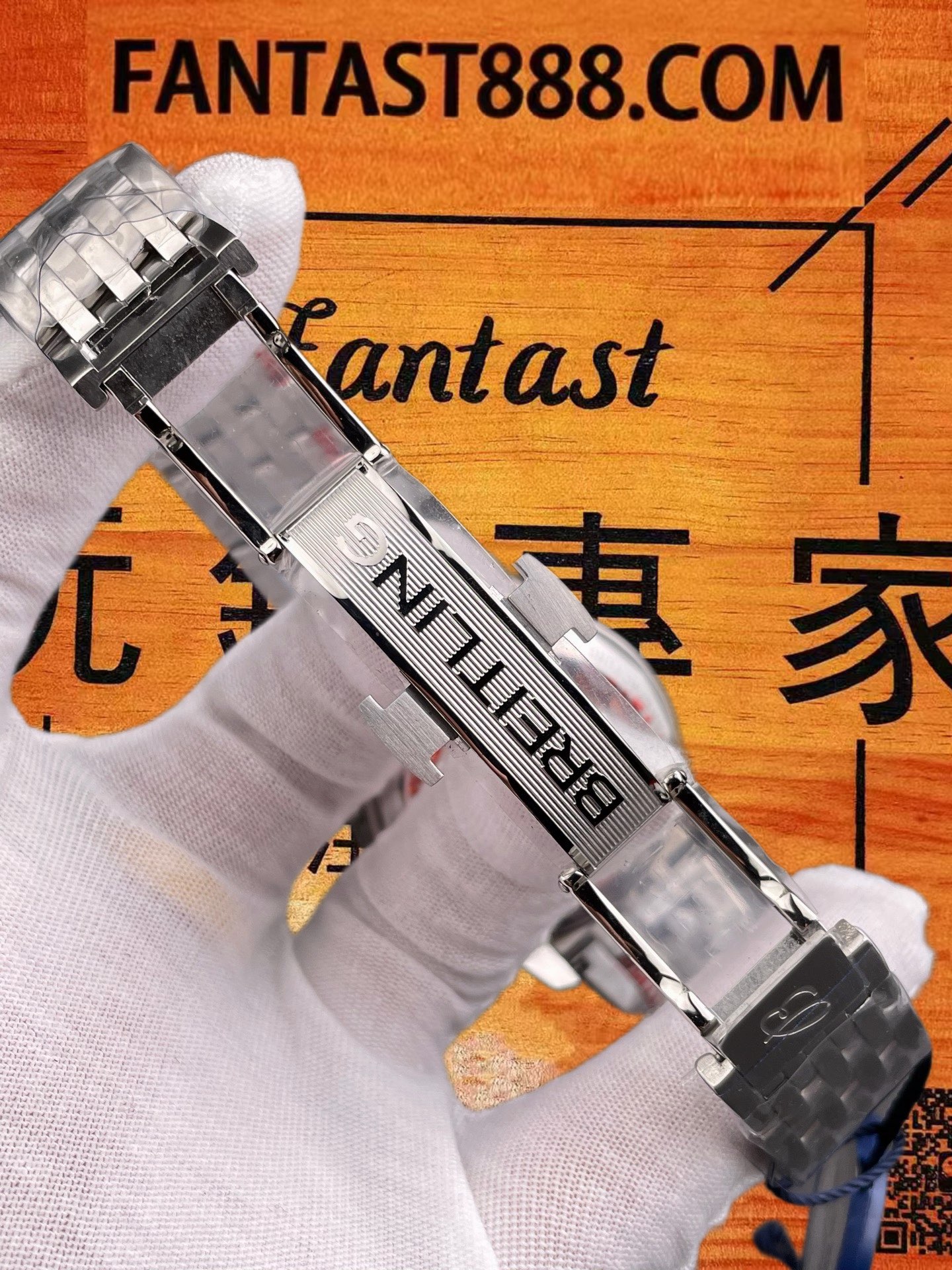 高仿BLF/BLS廠百年靈航空計時Navitimer B01計時碼表44mm綠松石藍盤/7750機芯/正品公價¥80000 實拍 7
