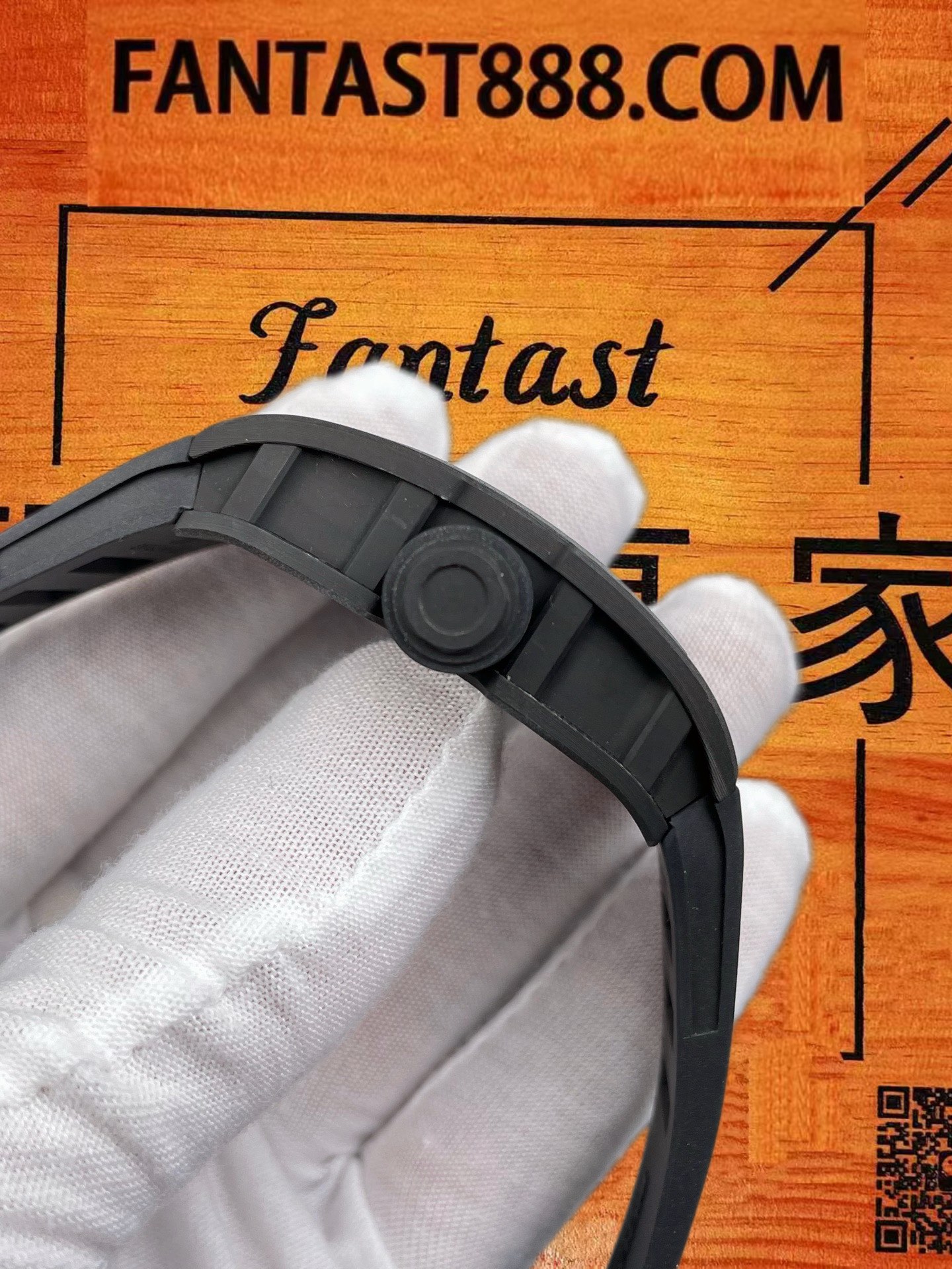 高仿APS廠理查德米勒RM 011 Felipe Massa黑白碳NTPT桶形42.7mm/RMUL2飛返計時/正品公價¥1500000 實拍 6