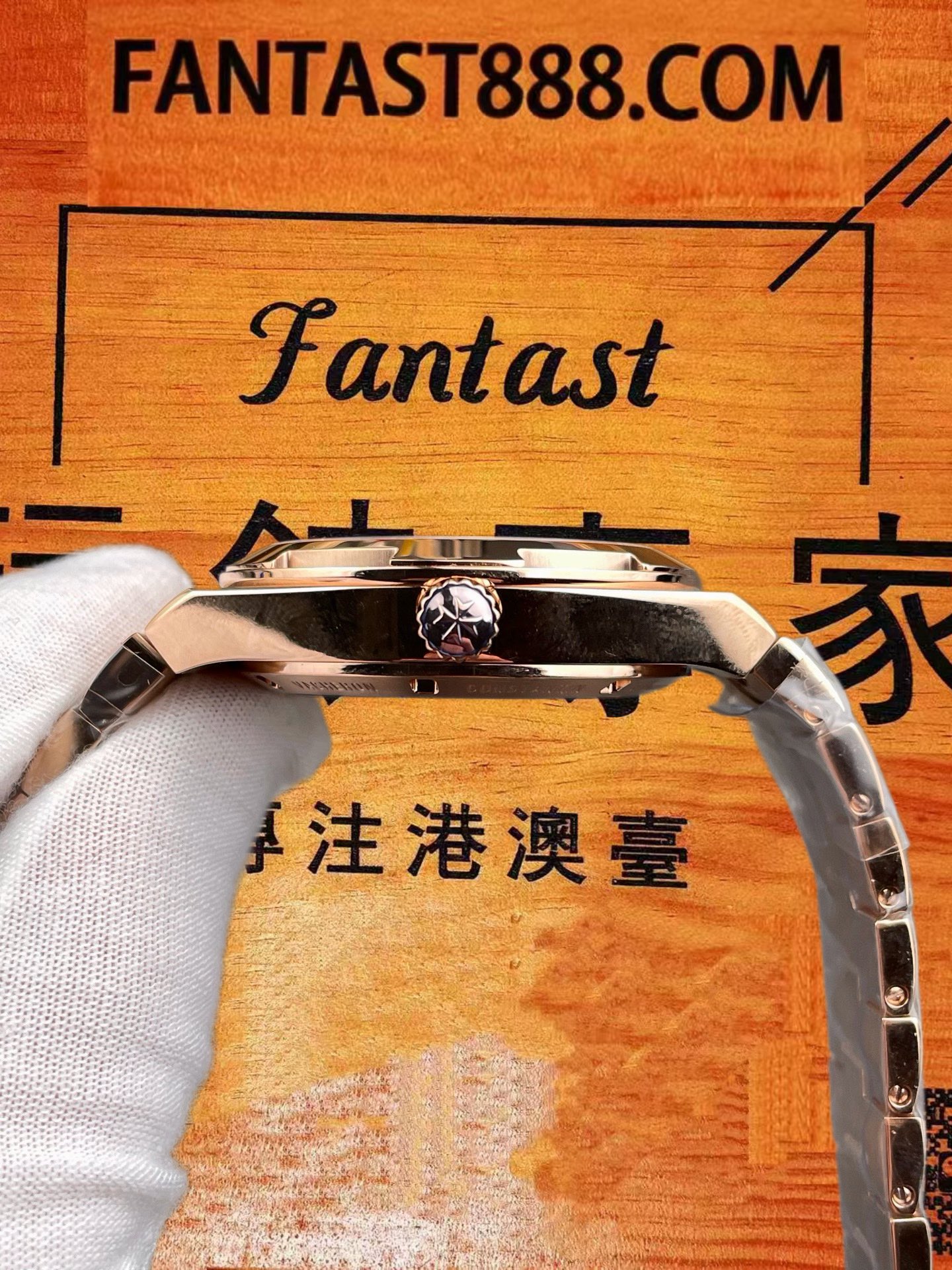高仿PPF廠江詩丹頓VC縱橫四海4500V玫瑰金藍盤41mm/上海5100改製機芯60小時動儲150米防水/正品公價¥420000 實拍 4