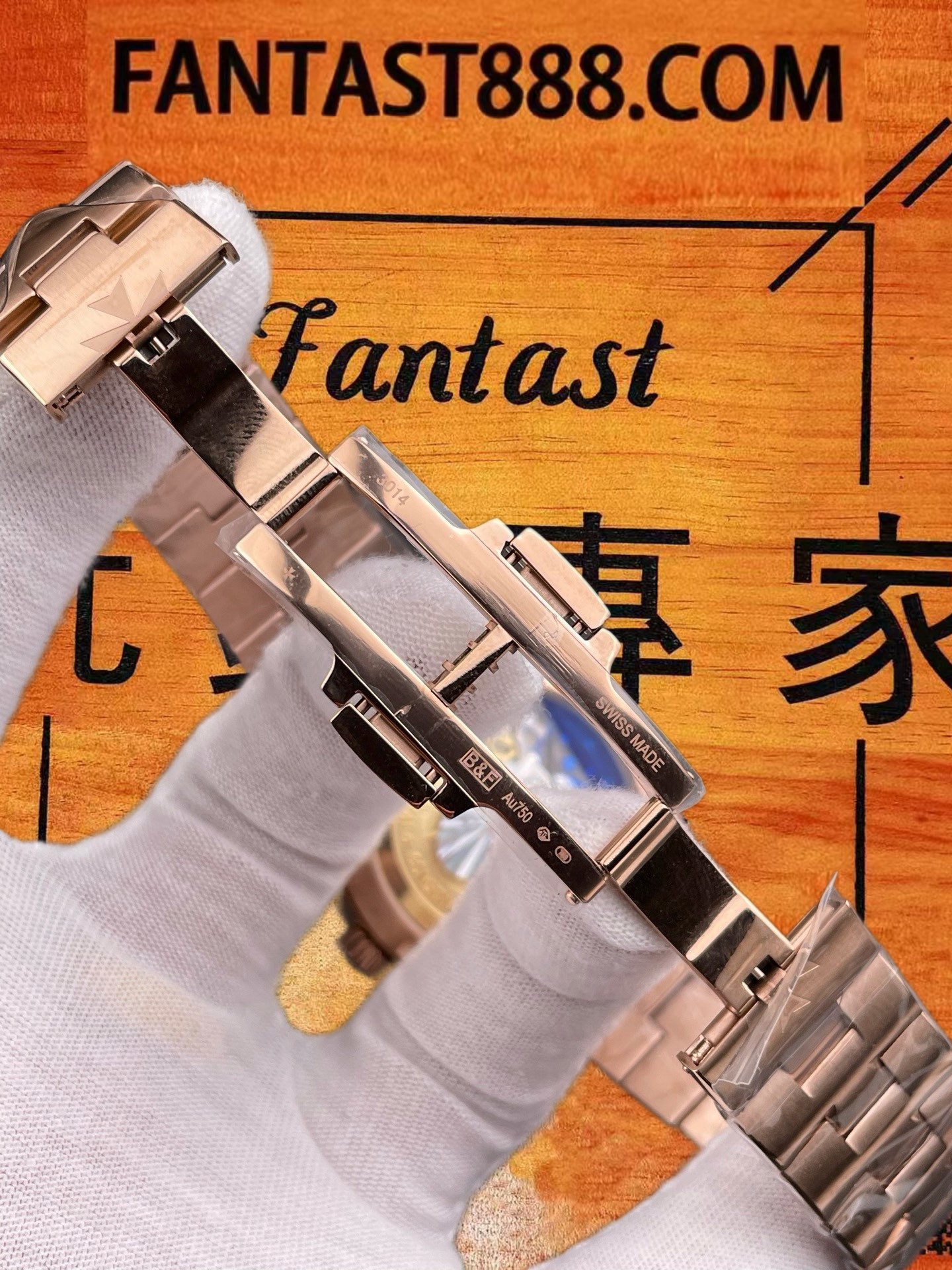 高仿PPF廠江詩丹頓VC縱橫四海4500V玫瑰金藍盤41mm/上海5100改製機芯60小時動儲150米防水/正品公價¥420000 實拍 7