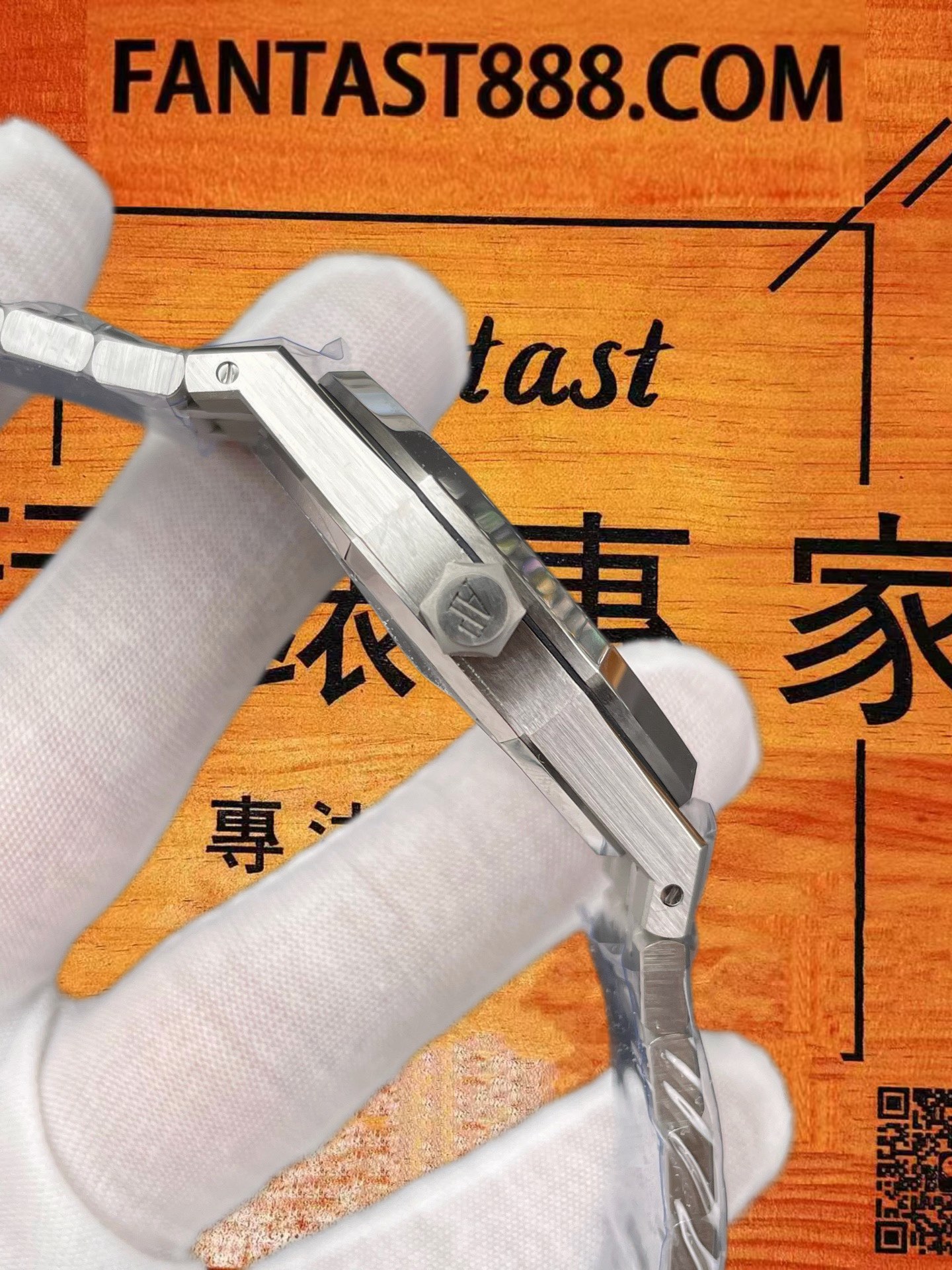 高仿THB廠愛彼Audemars Piguet皇家橡樹Royal Oak 15407ST鏤空41mm精鋼八角殼/改製3132機芯+砝碼擺輪/正品公價¥380000 實拍 4