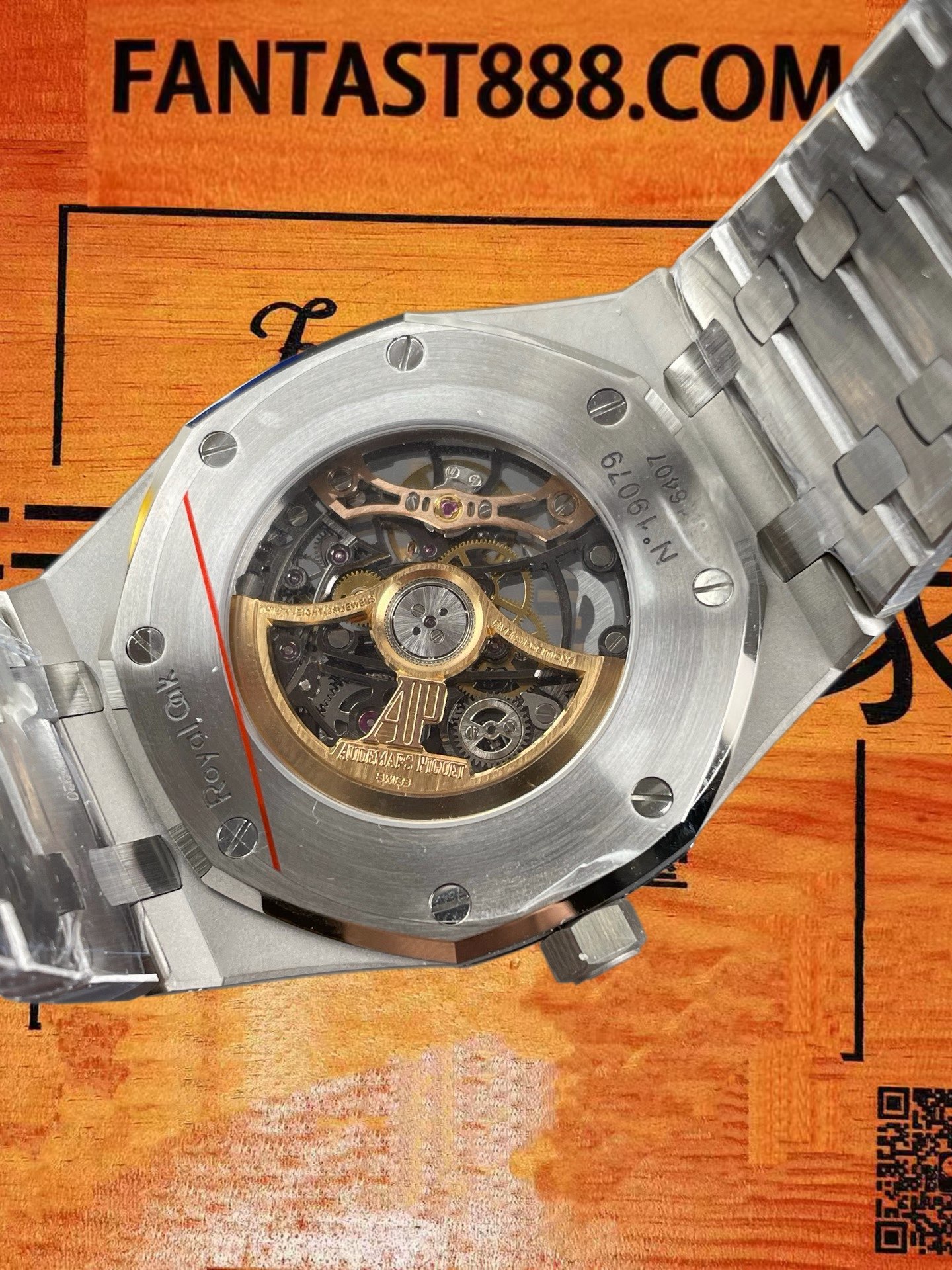 高仿THB廠愛彼Audemars Piguet皇家橡樹Royal Oak 15407ST鏤空41mm精鋼八角殼/改製3132機芯+砝碼擺輪/正品公價¥380000 實拍 5